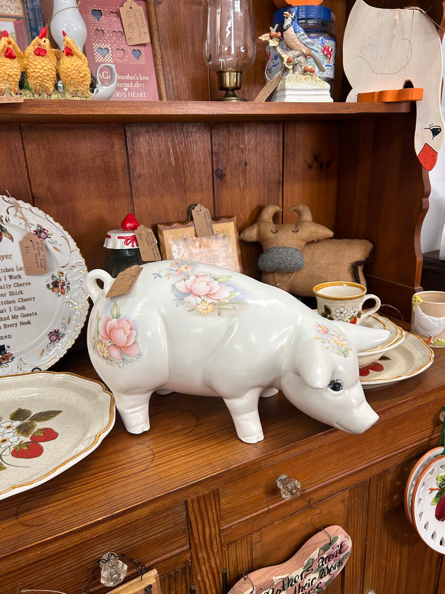 Vintage Ceramic Pig