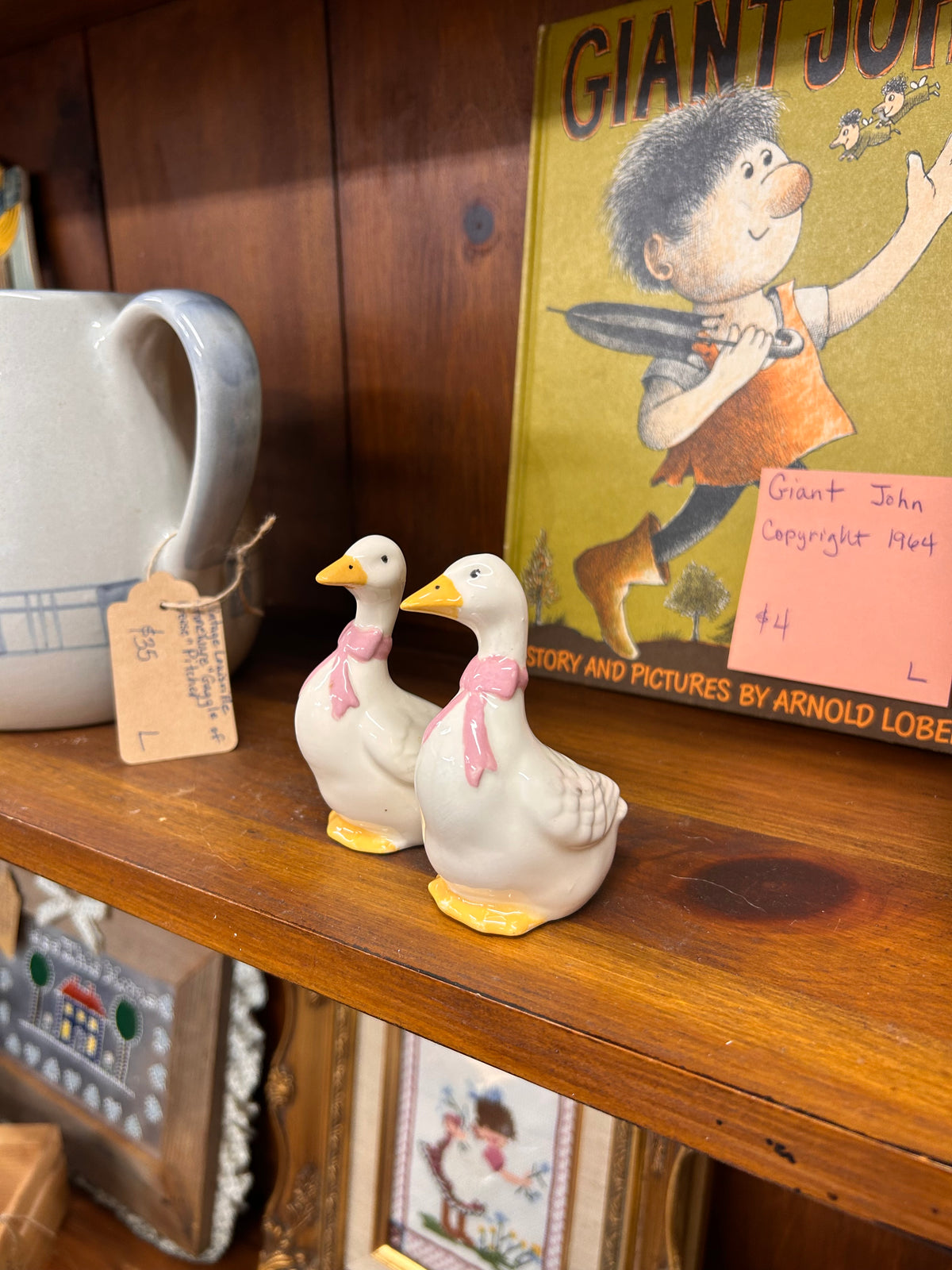 Vintage Geese S&P Shakers