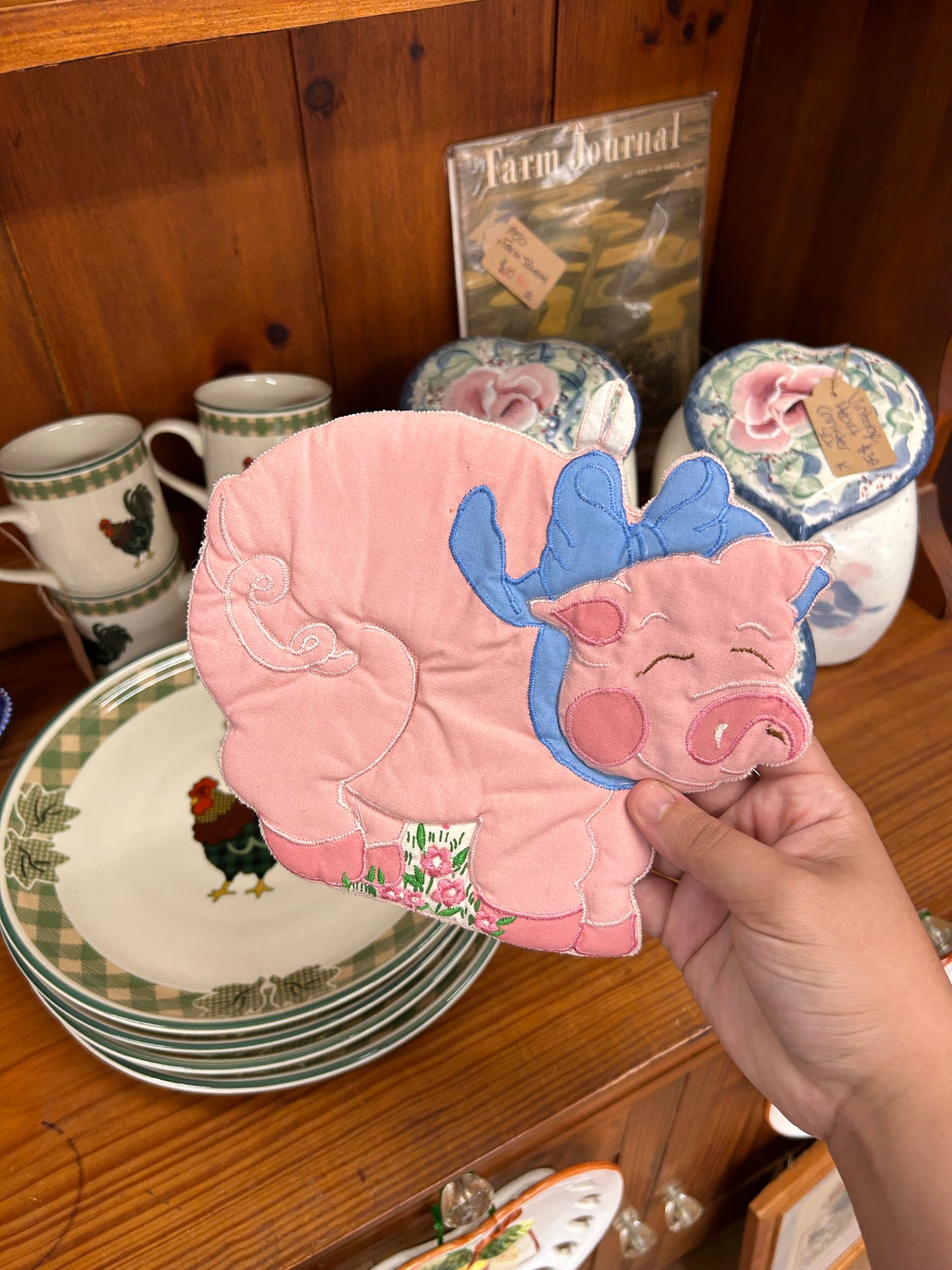 Vintage Pig Hot Pad - As Is