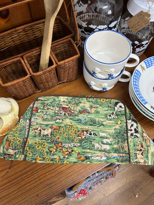 Vintage Farm Toaster Cover