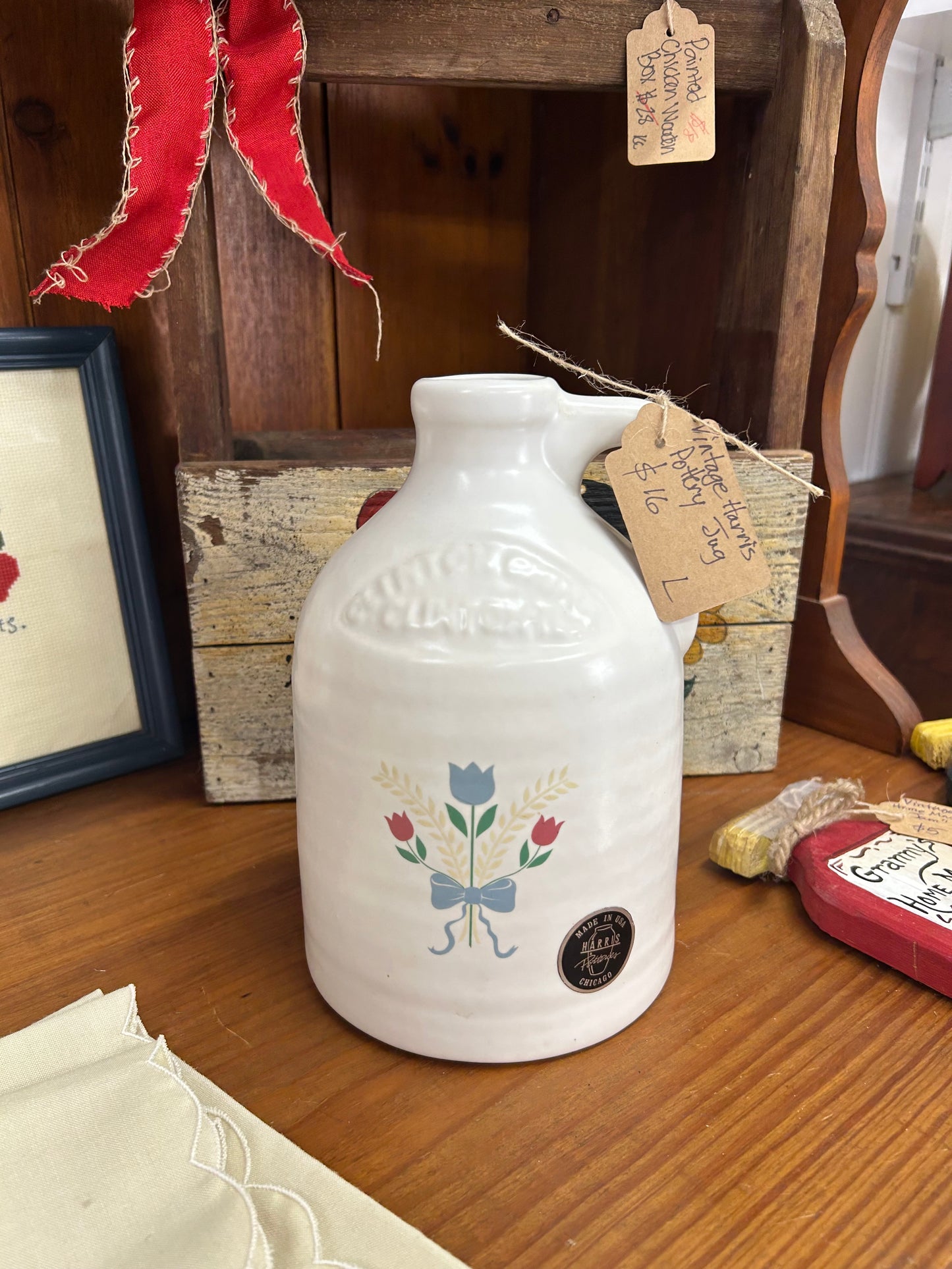 Vintage Harris Pottery Jug