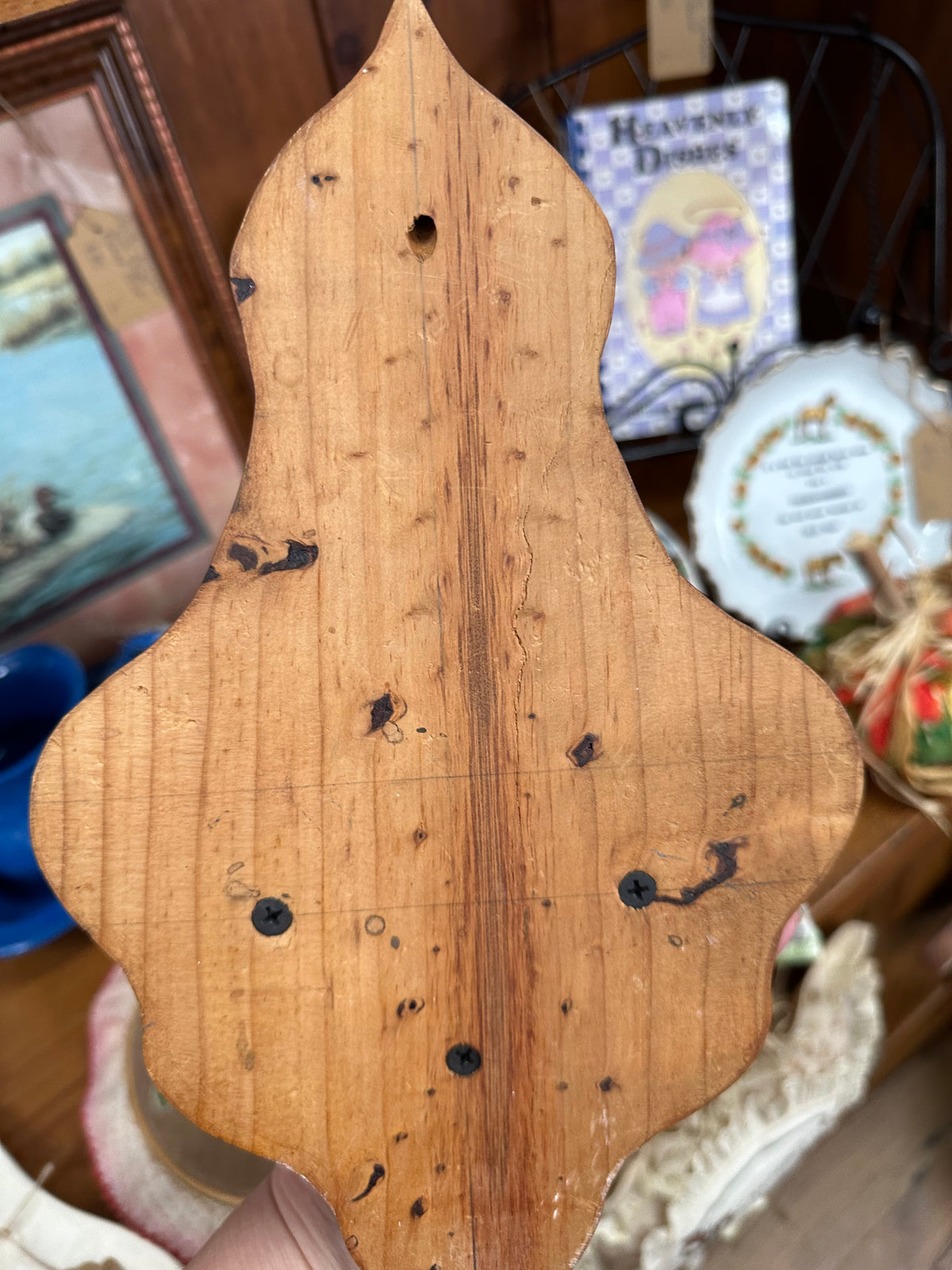 Small Wooden Vintage Shelf