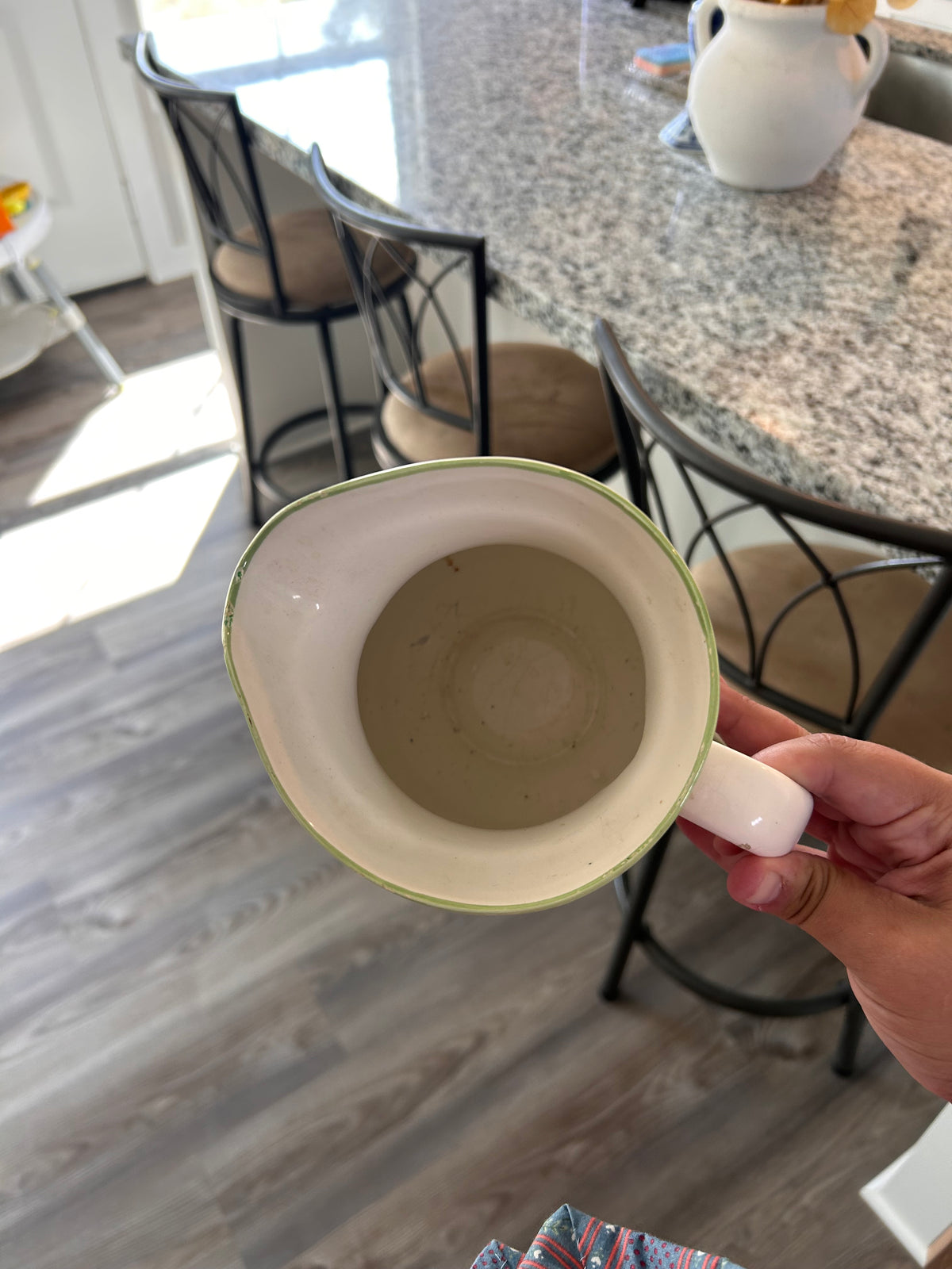 Vintage Chicken Pitcher - As Is