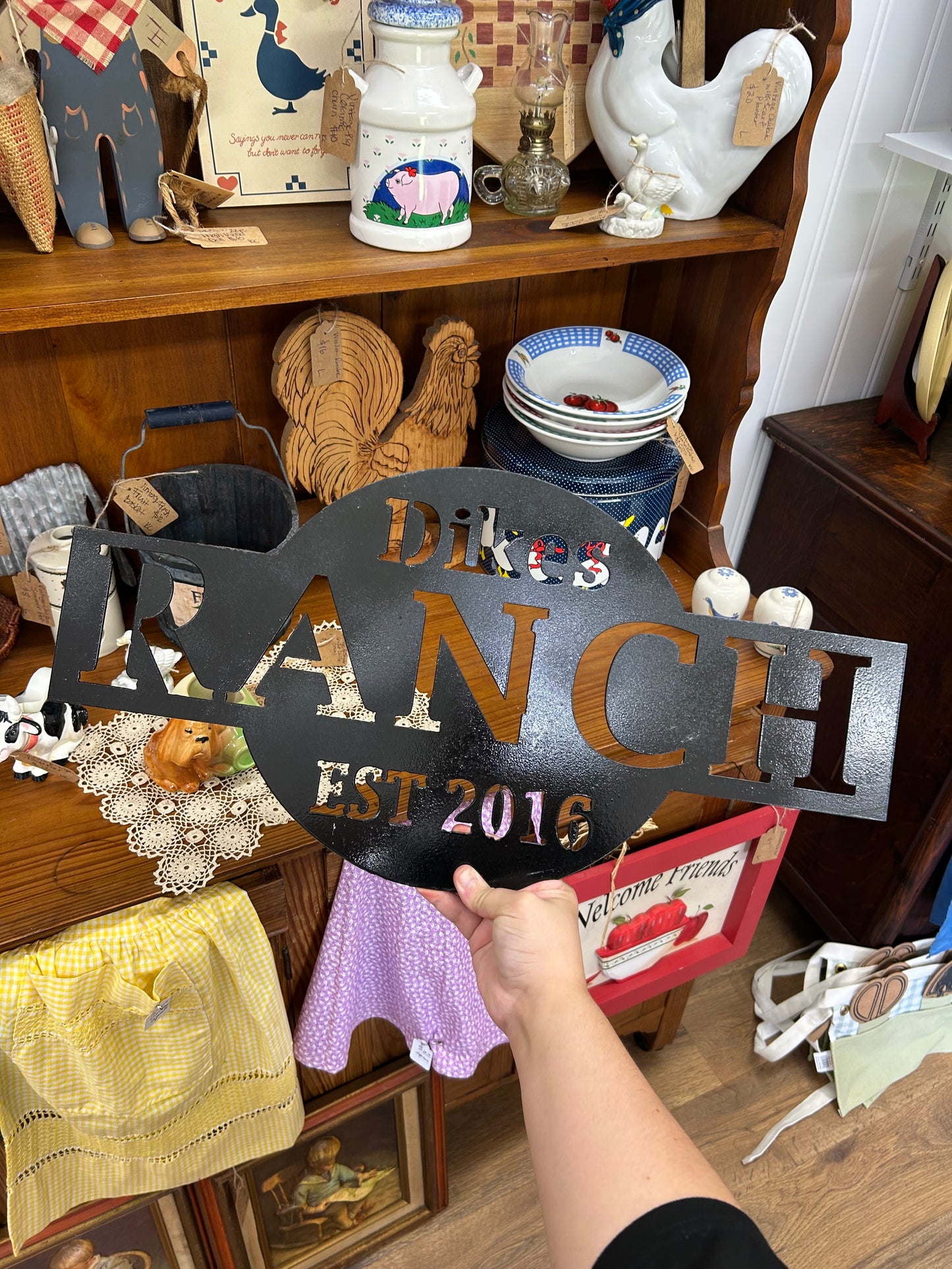 Custom Ranch/Farm Sign Name