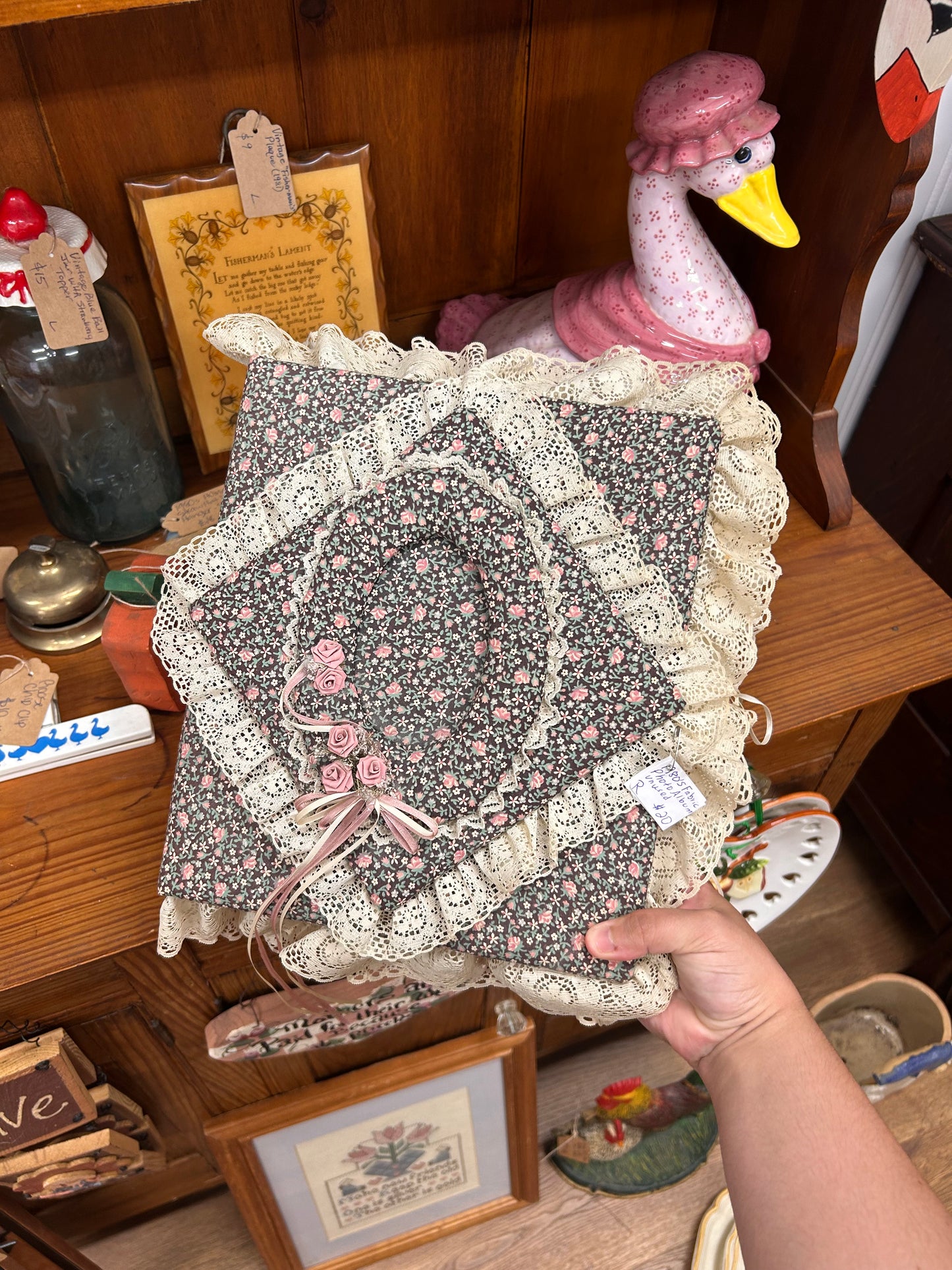 1980s Fabric Photo Album - Unused