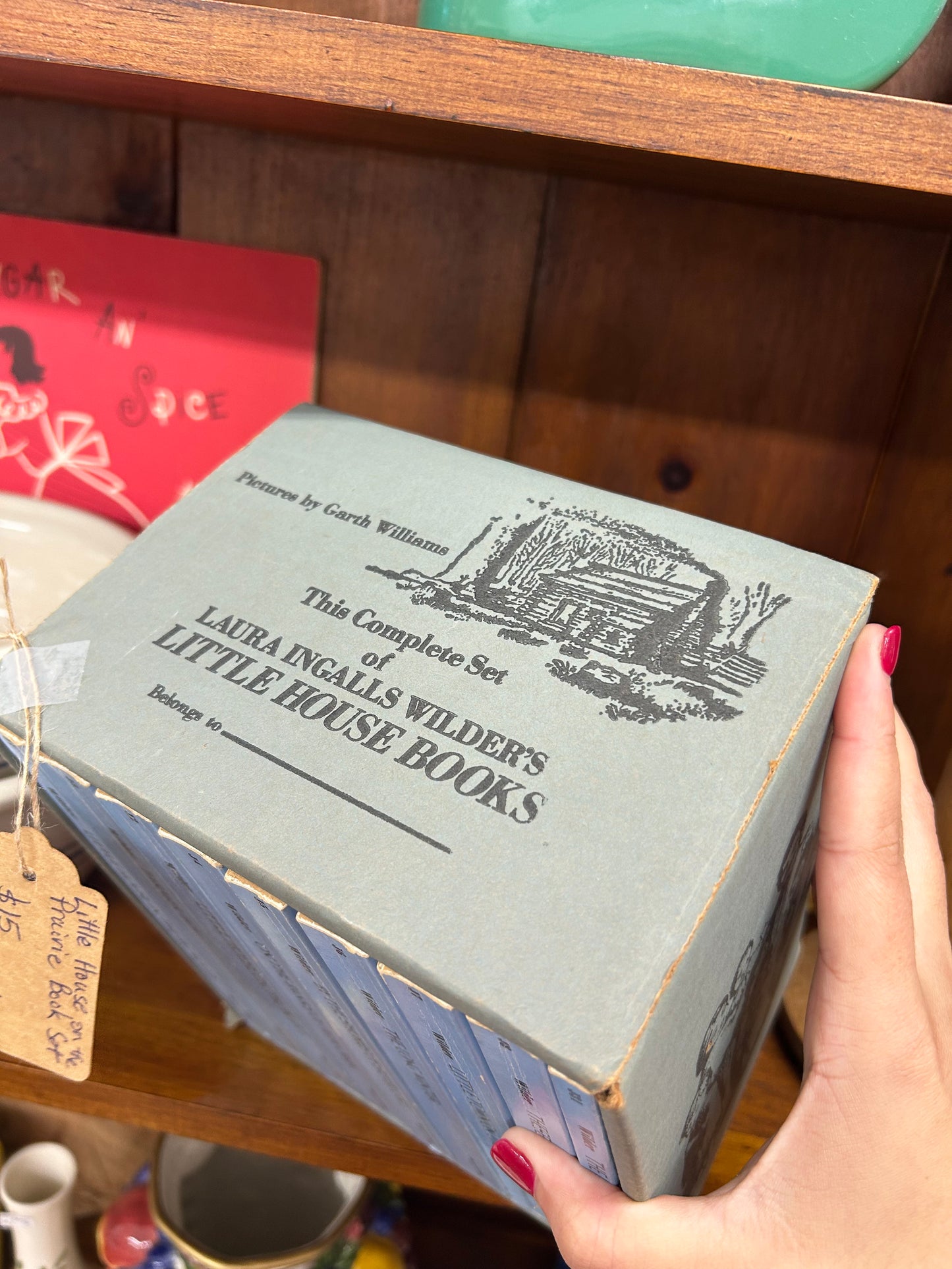 Vintage Little House On The Prairie Book Set