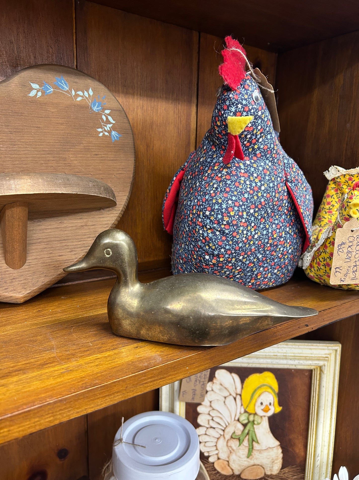 Vintage Brass Duck