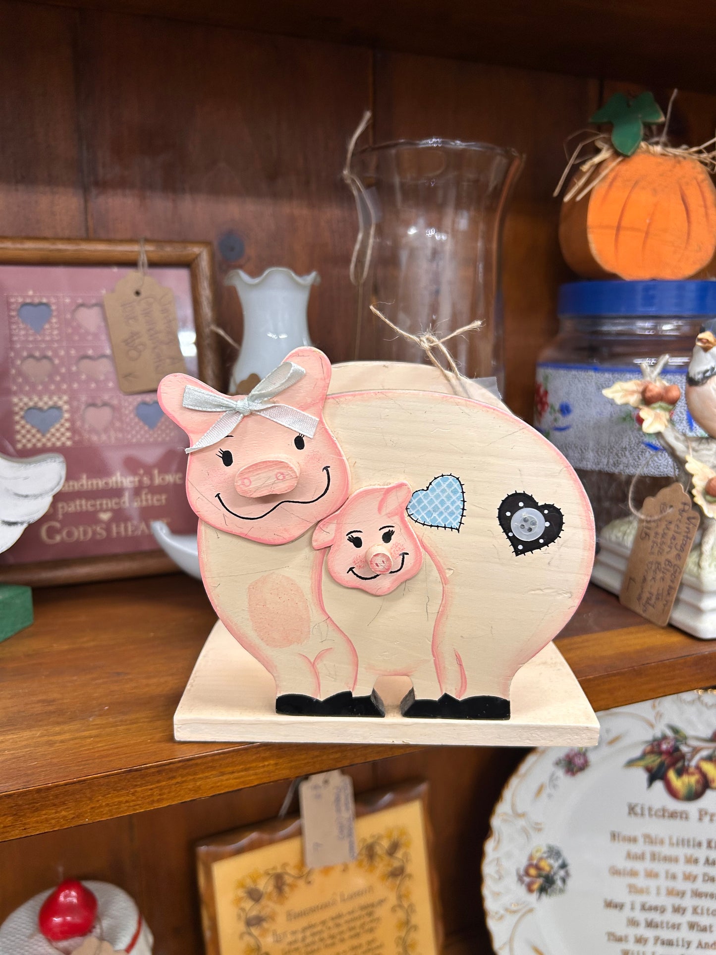 Vintage Pig Napkin Holder