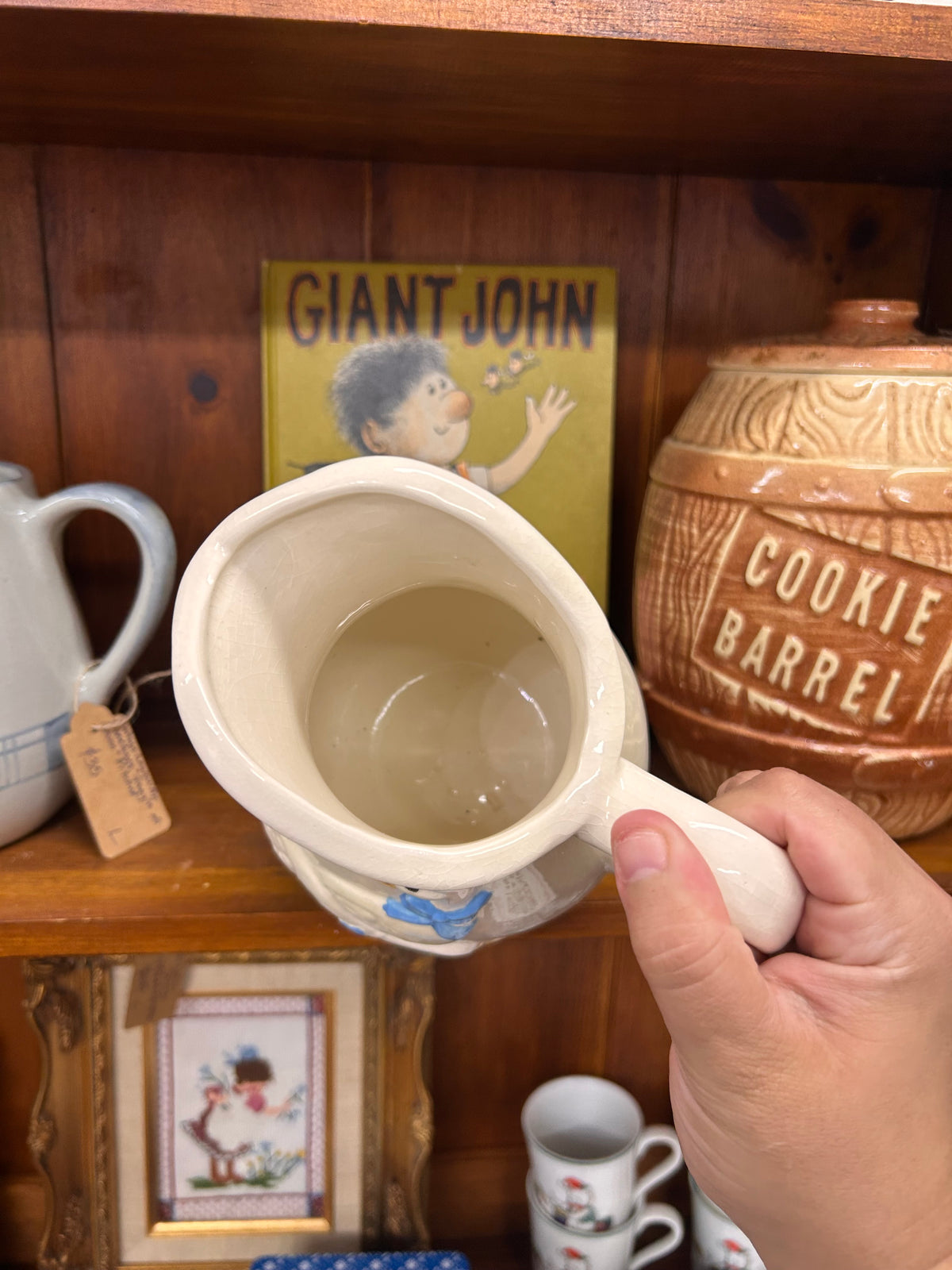 Vintage Goose Pitcher - Double Sided!
