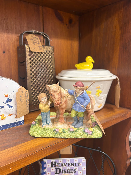 Vintage Cold Cast Sculpture