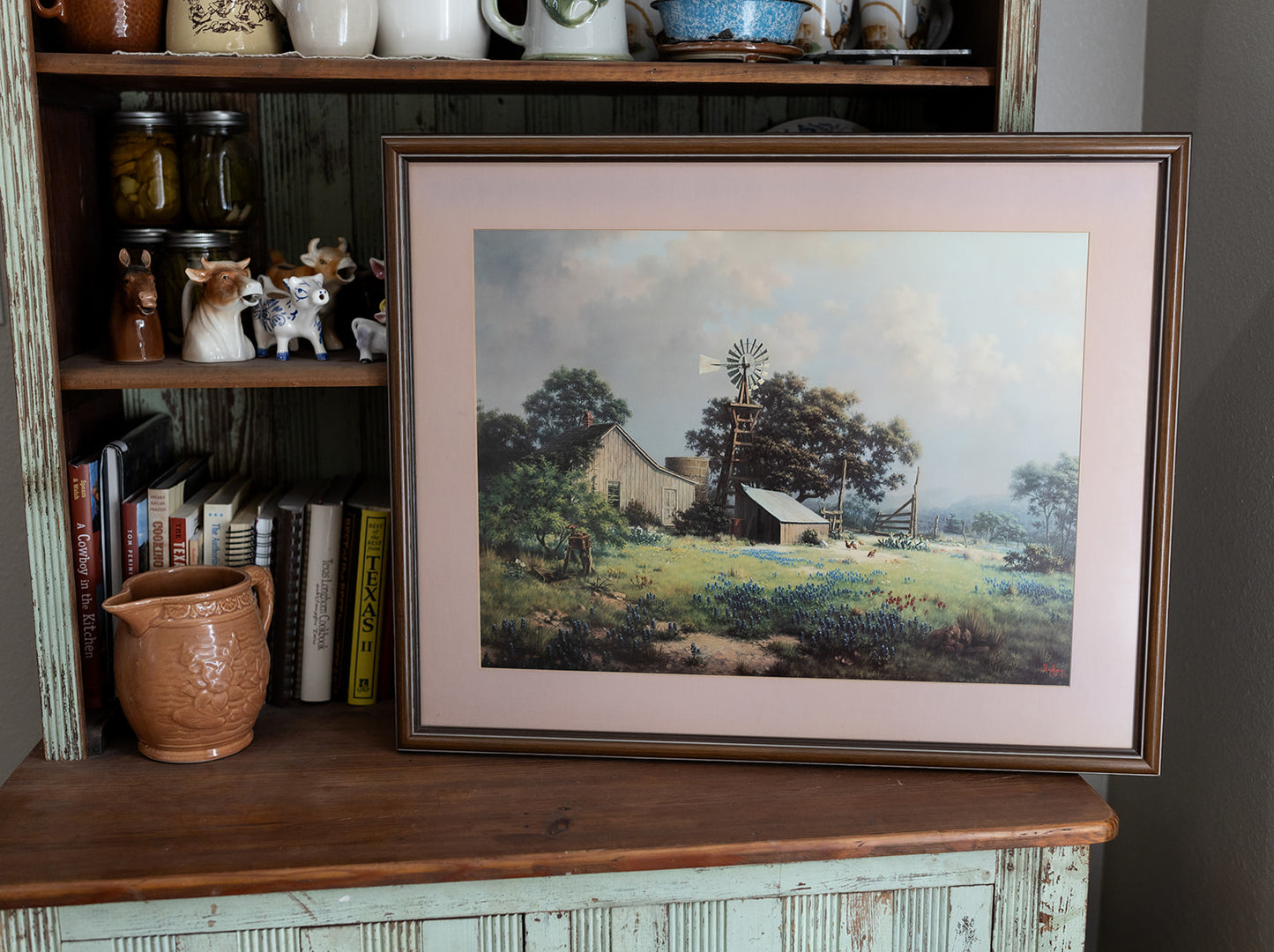 1970s Windberg Framed Print - Pick Up Only
