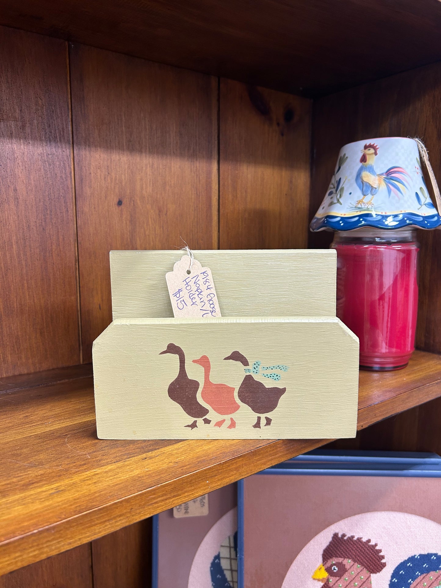 1984 Goose Napkin/Letter Holder