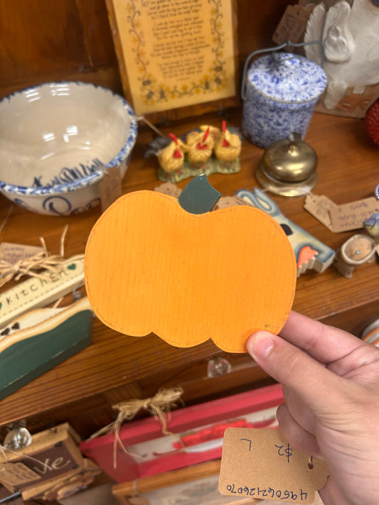 Wooden Pumpkin