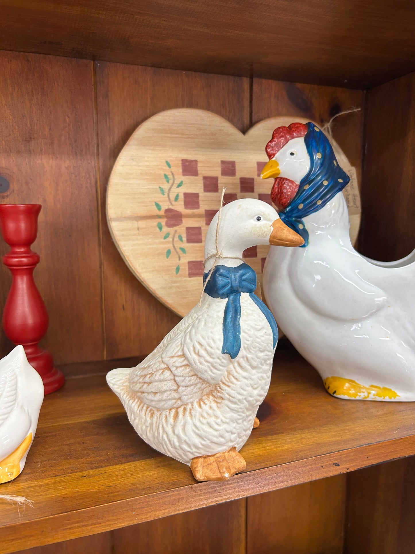 Vintage Goose Figurine