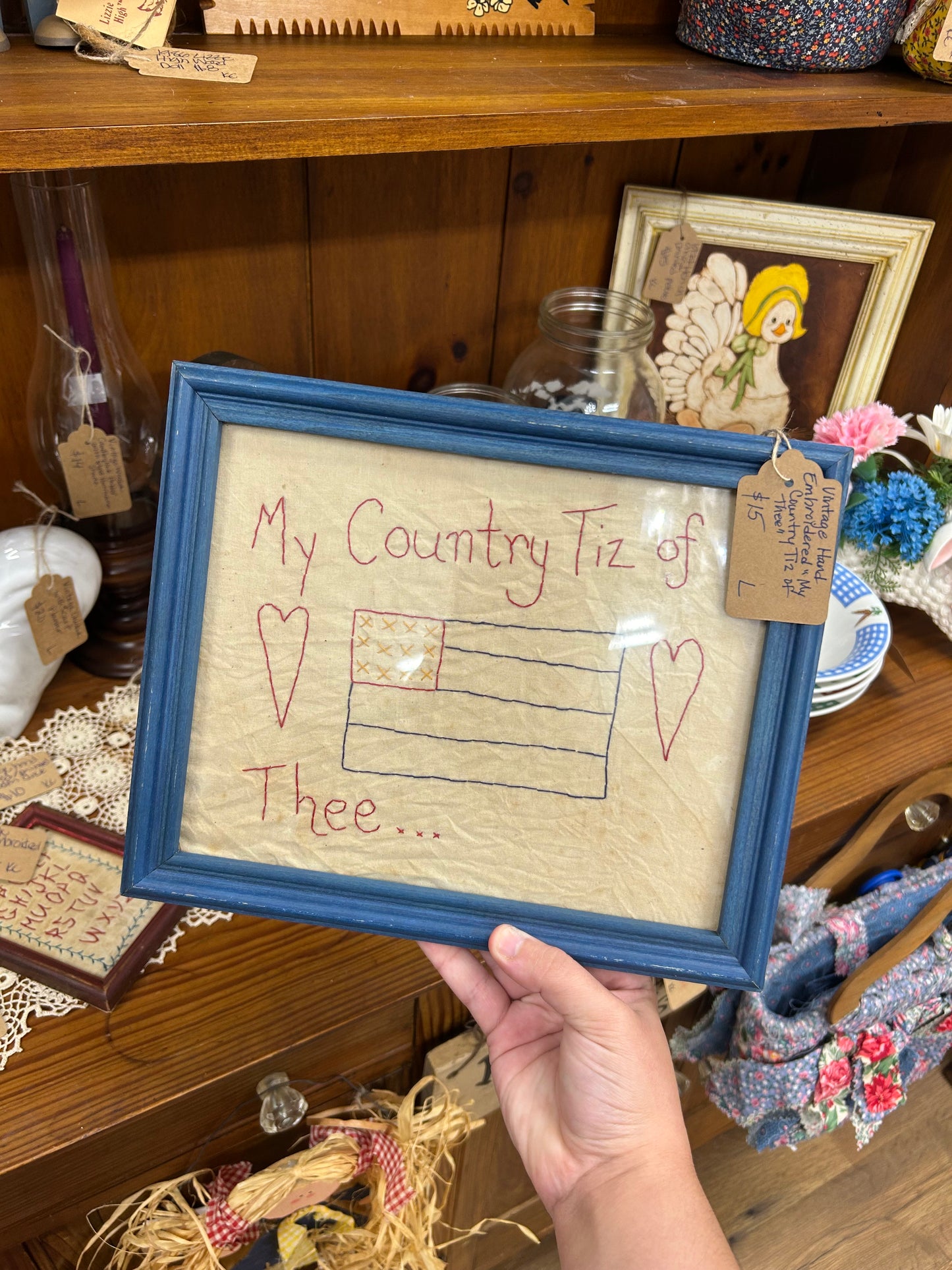 Vintage My Country Tiz Of Thee