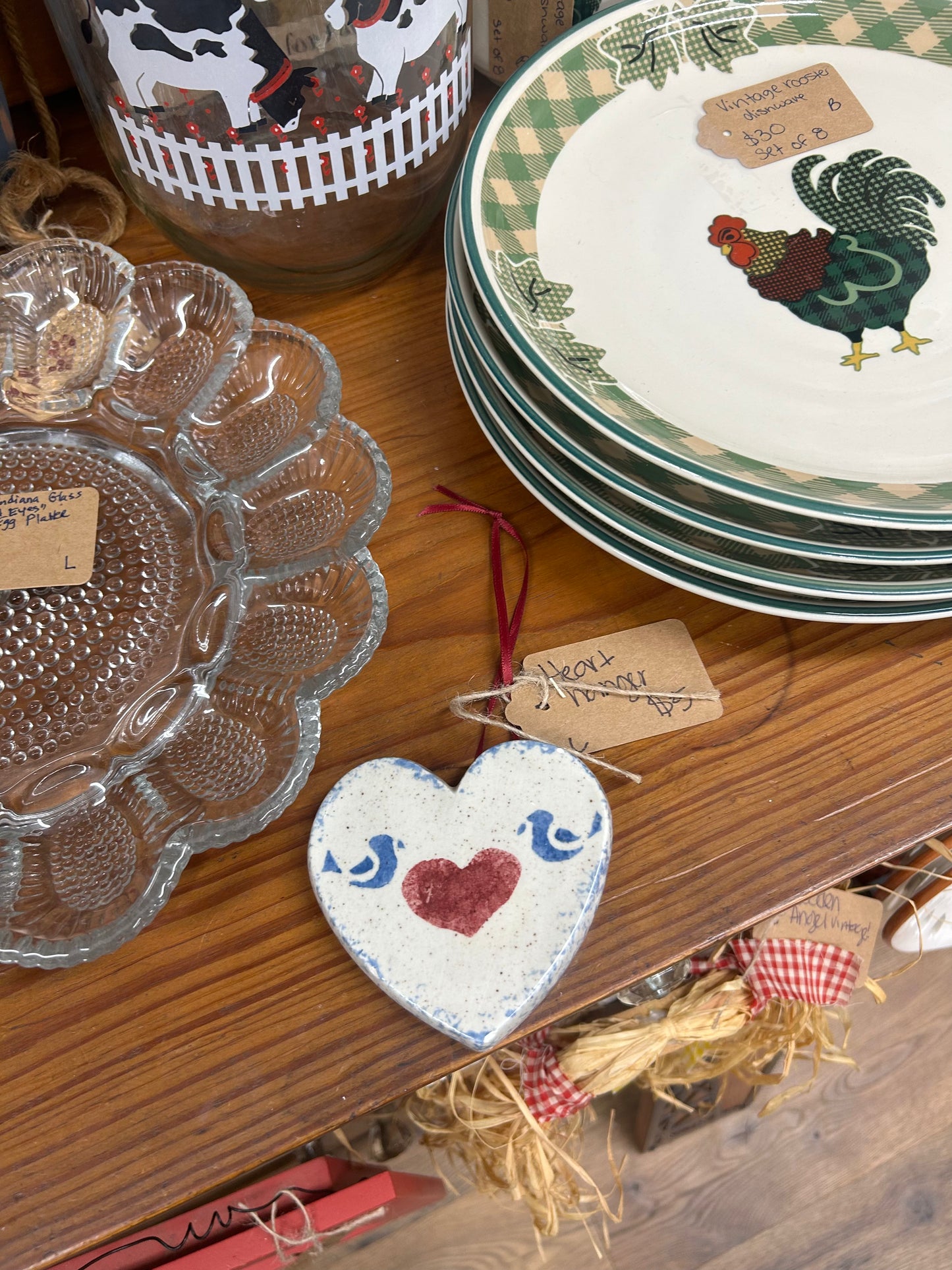 Vintage Heart Hanger