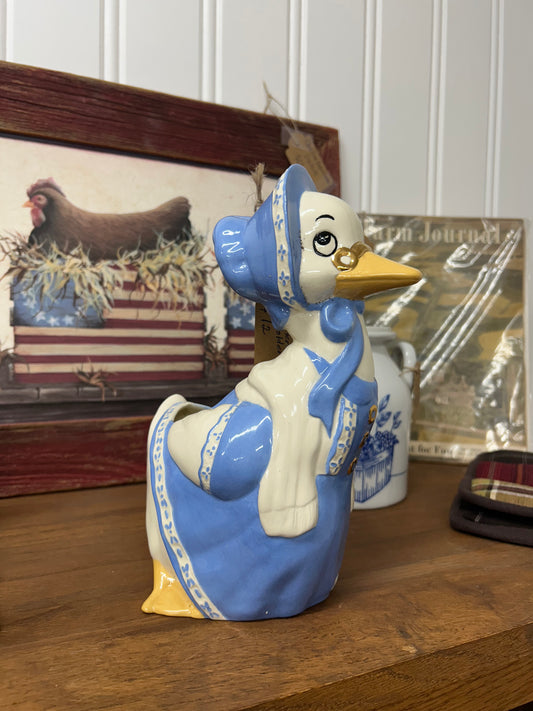 Mother Goose Planter/Utensil Holder - 1984