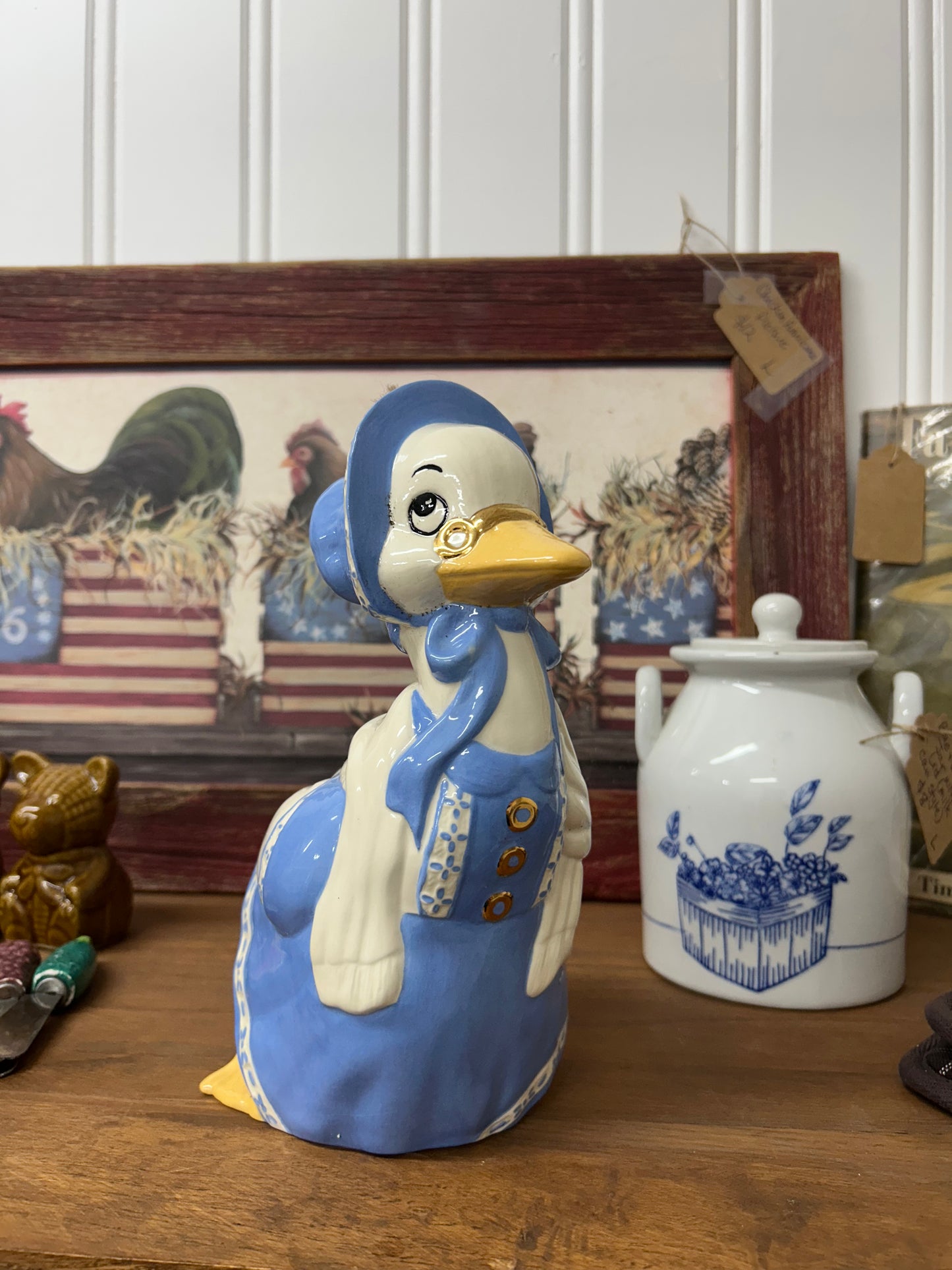 Mother Goose Planter/Utensil Holder - 1984