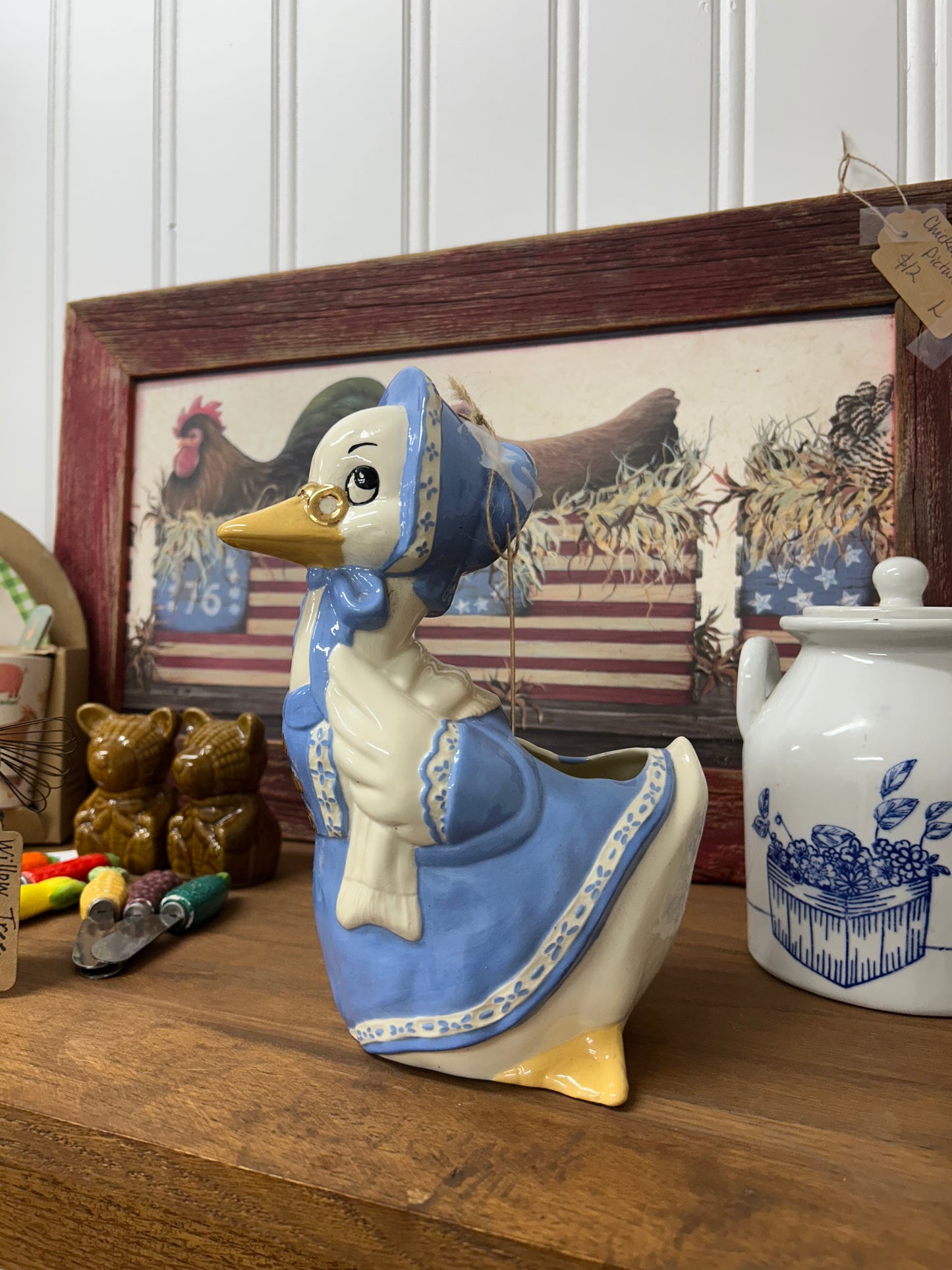 Mother Goose Planter/Utensil Holder - 1984