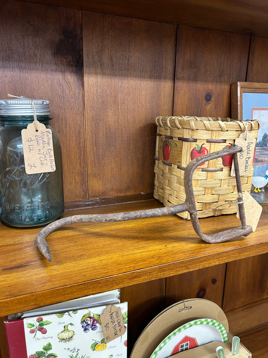 Vintage Iron Hay Bale Hook
