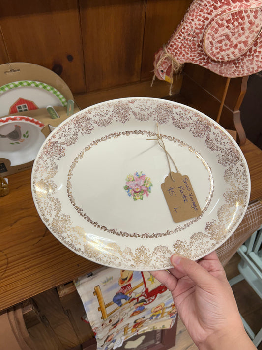 Small Vintage Platter