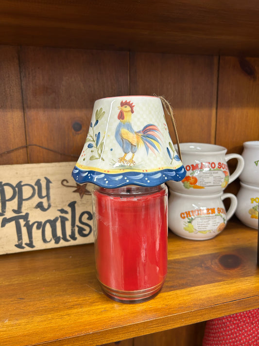 Chicken Candle Topper #2 - Candle Not Included