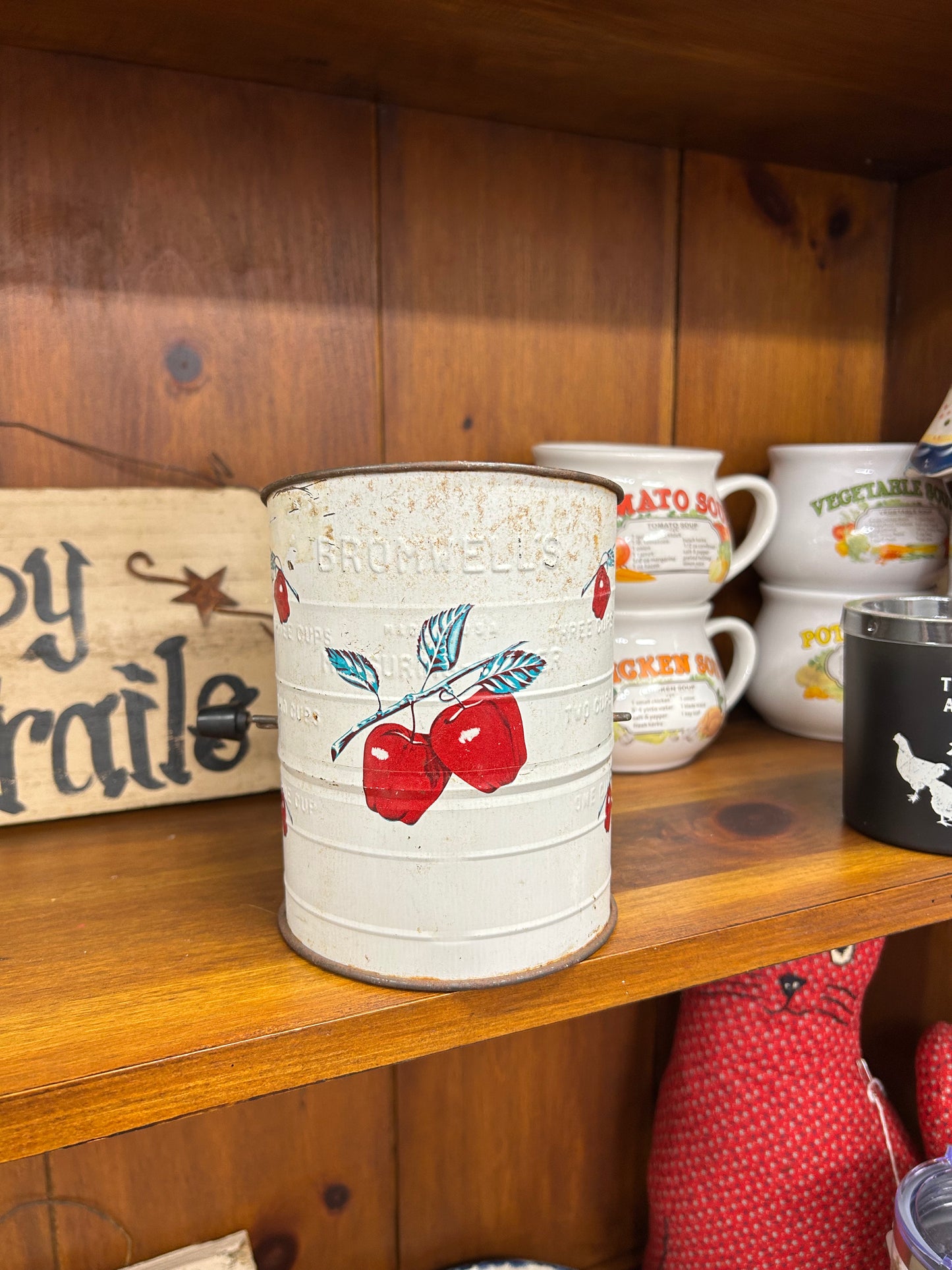 Vintage Bromwell Flour Stiffer Apple Designs