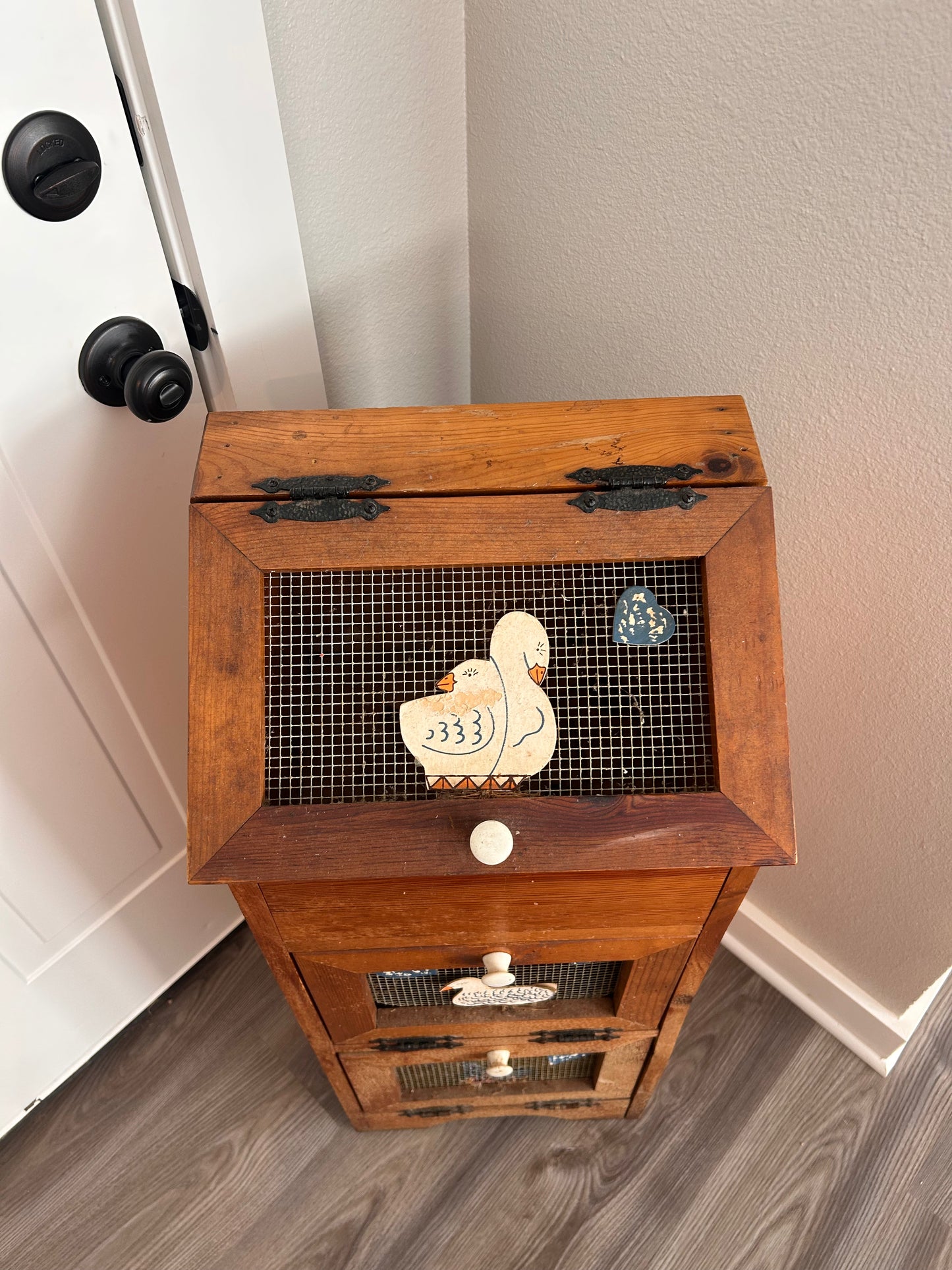 Vintage Wooden Vegetable Bin - As Is - Local Pickup Only