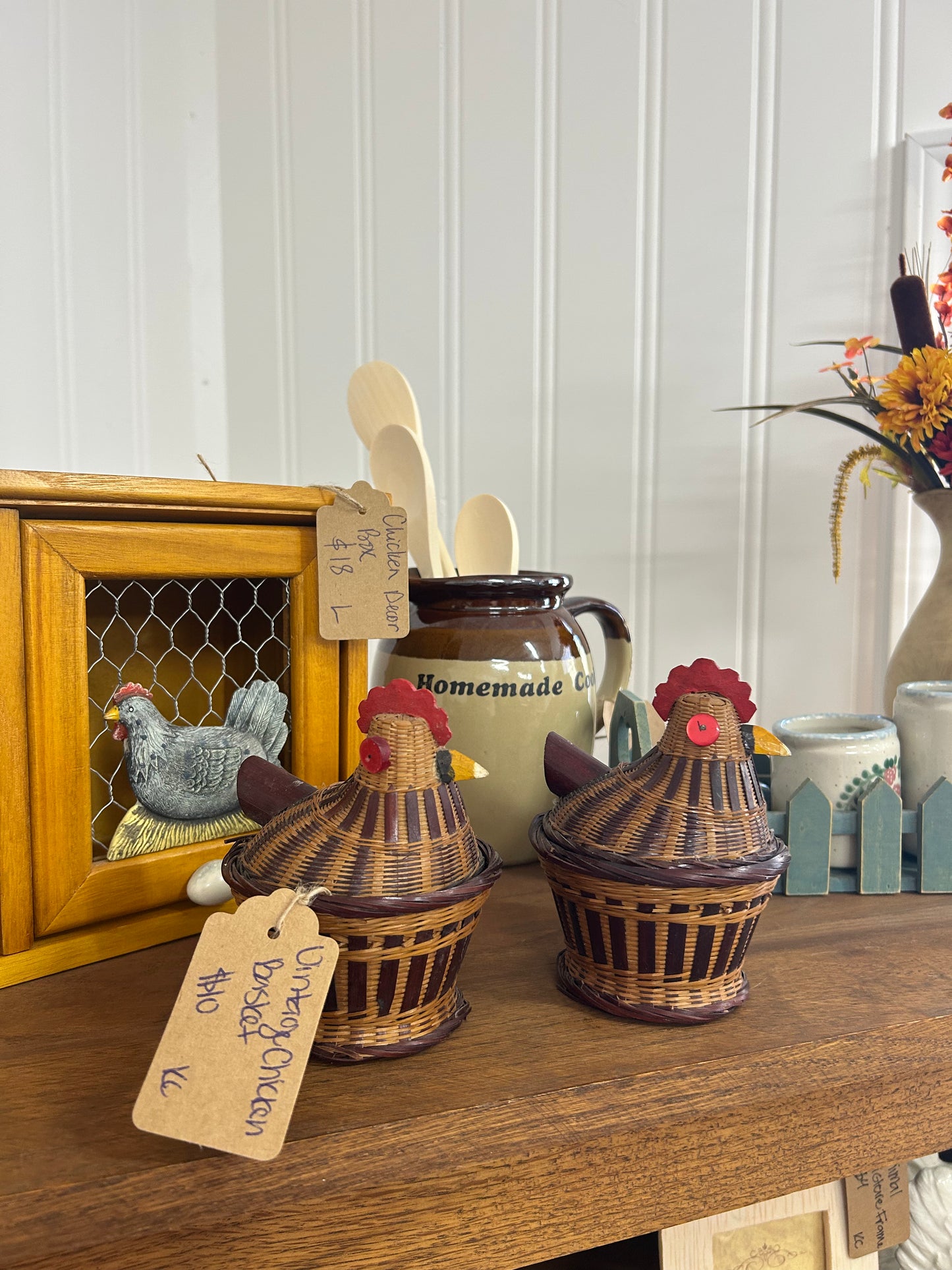 Vintage Chicken Baskets