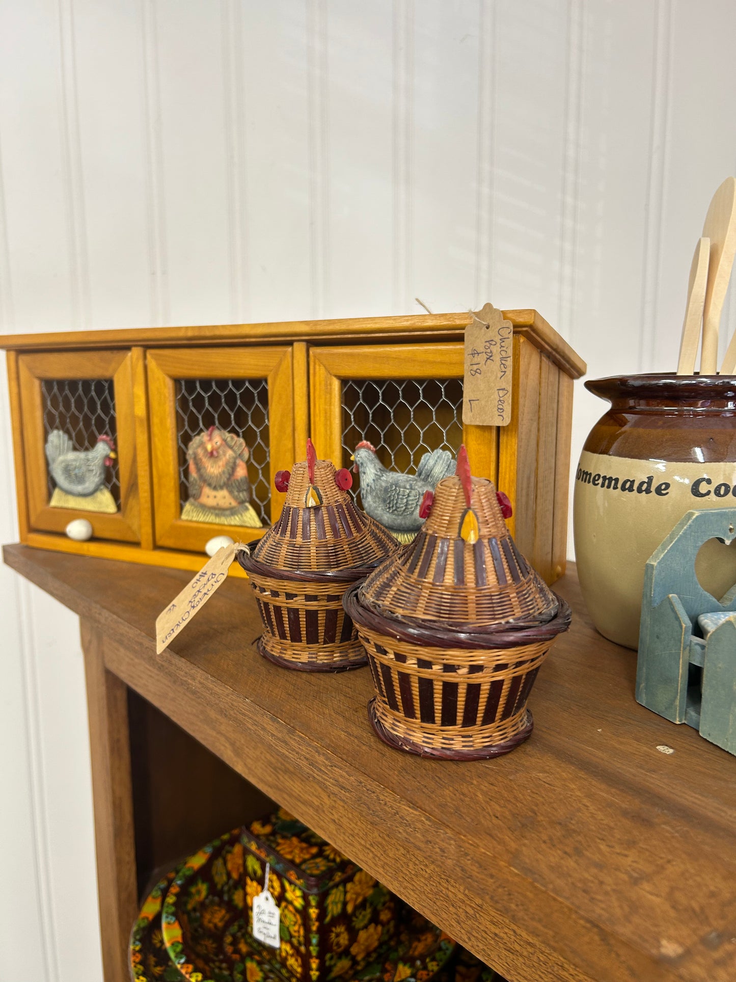Vintage Chicken Baskets