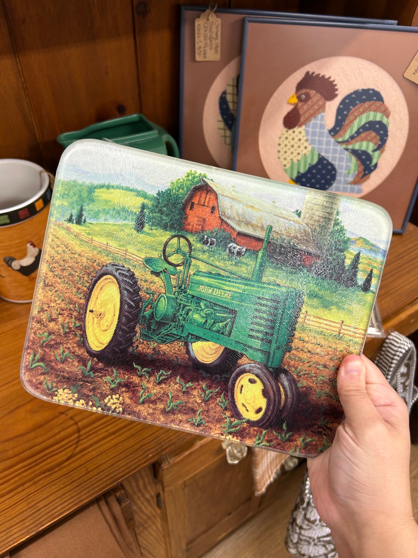 John Deere Tractor Trivet