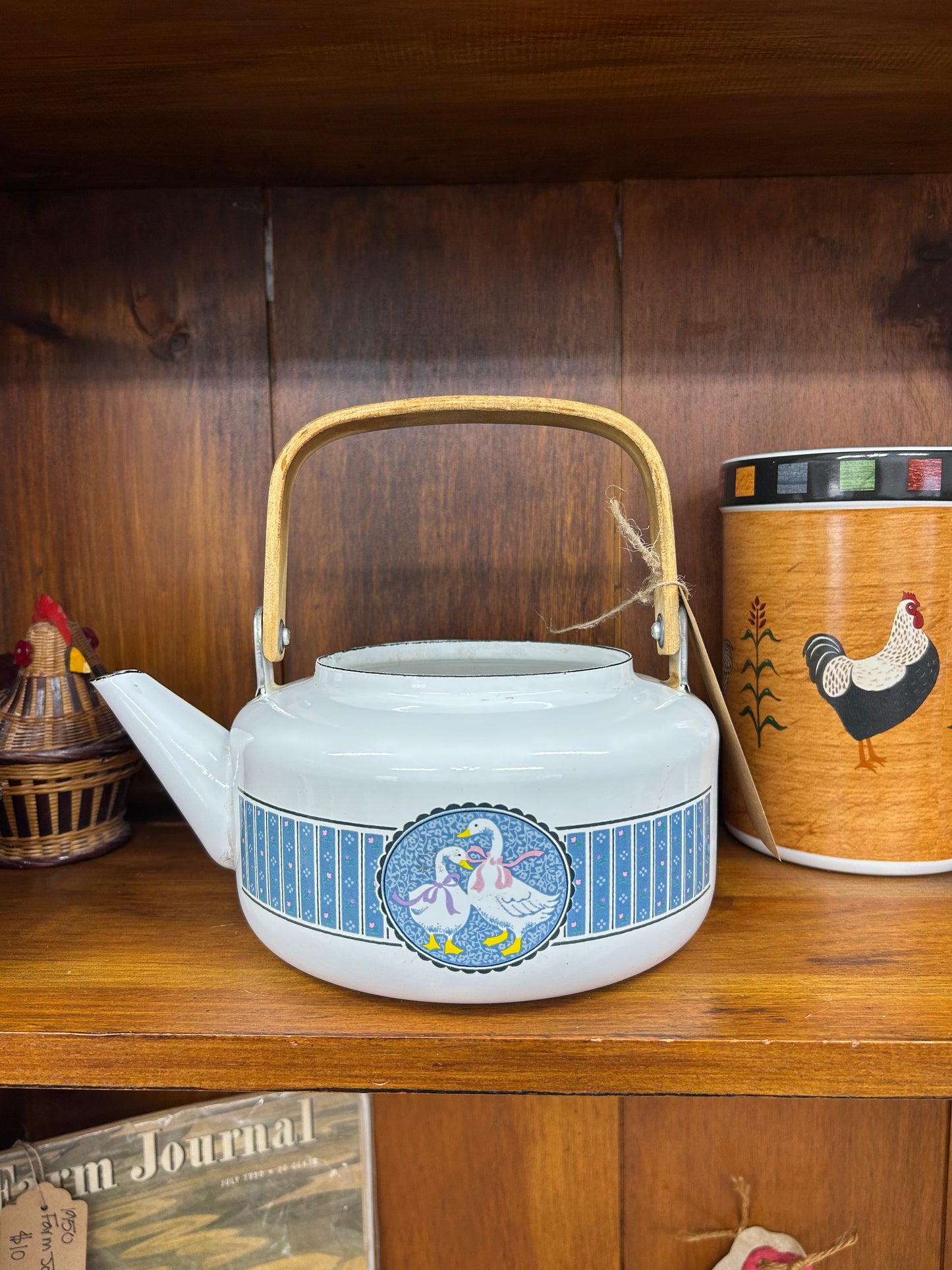 Vintage Goose Tea Kettle