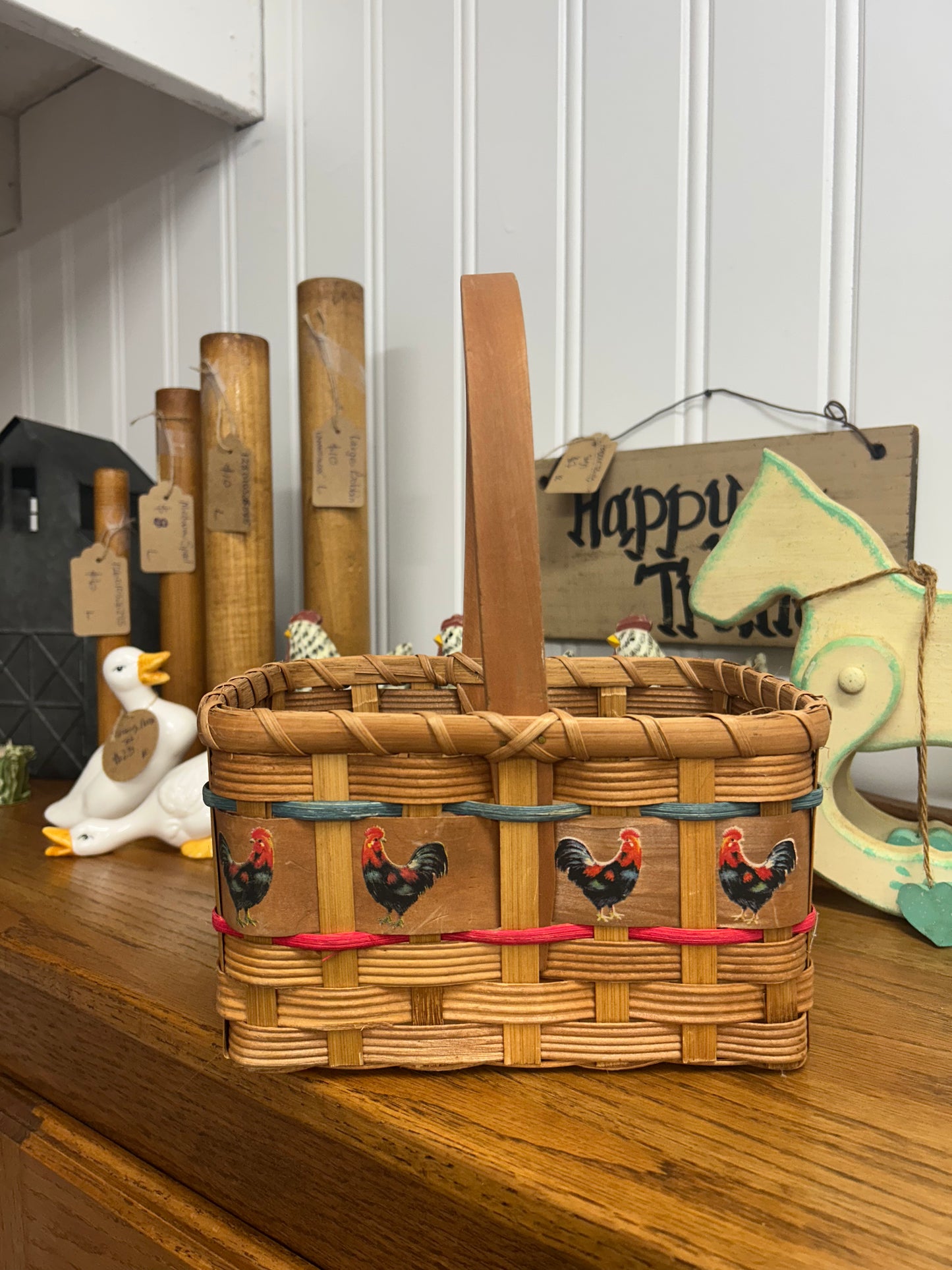 Rooster Basket