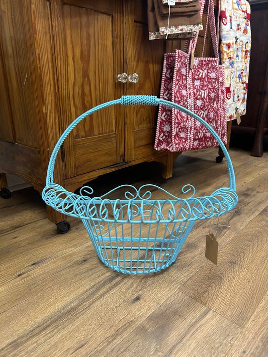 Blue Metal Basket - Local Pickup Only