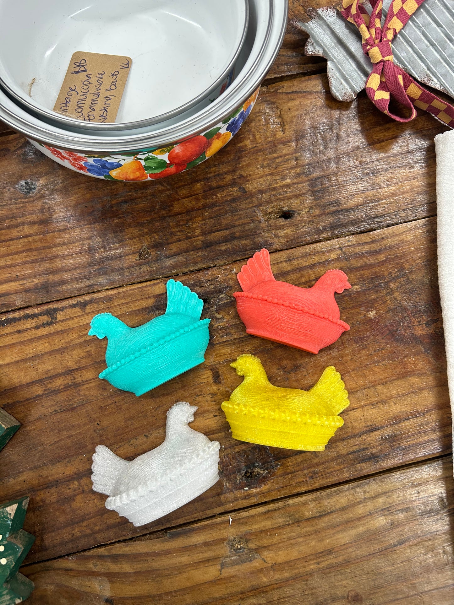 Hen On A Nest Magnet