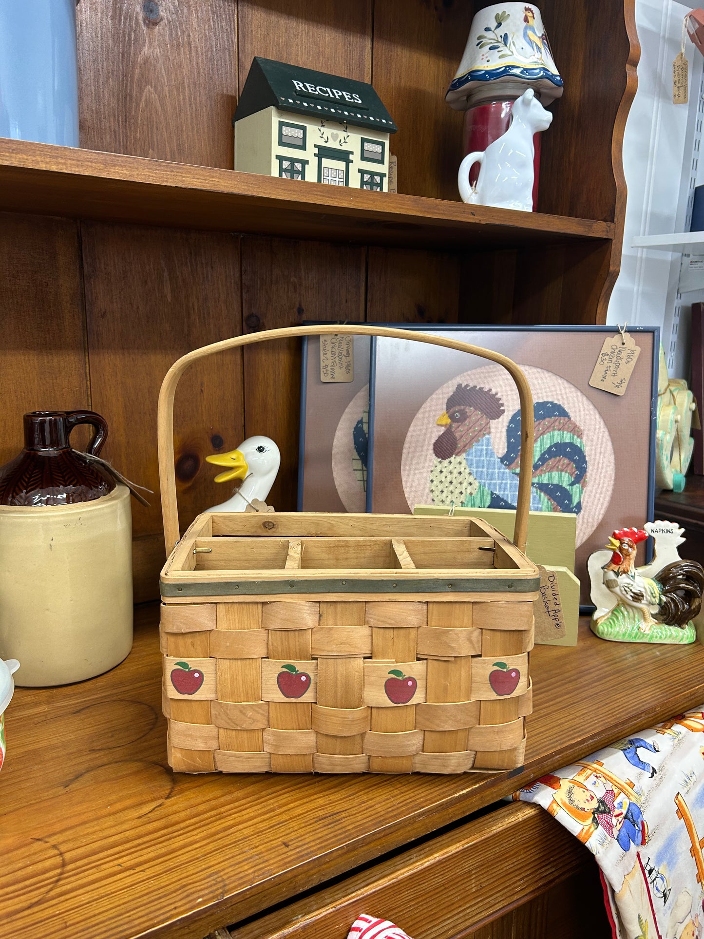 Divided Apple Basket - Local Pickup Only