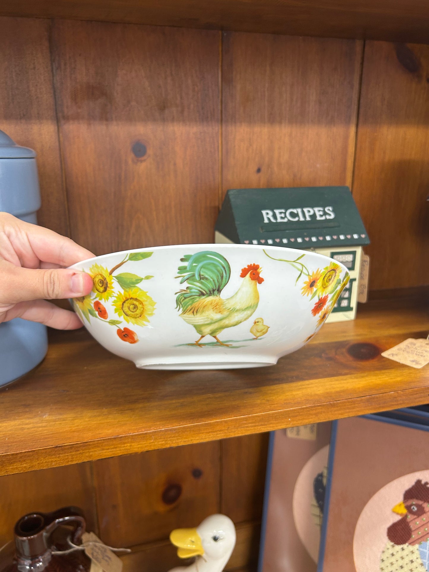 Pfaltzgraff "Rooster Meadow" Serving Bowl