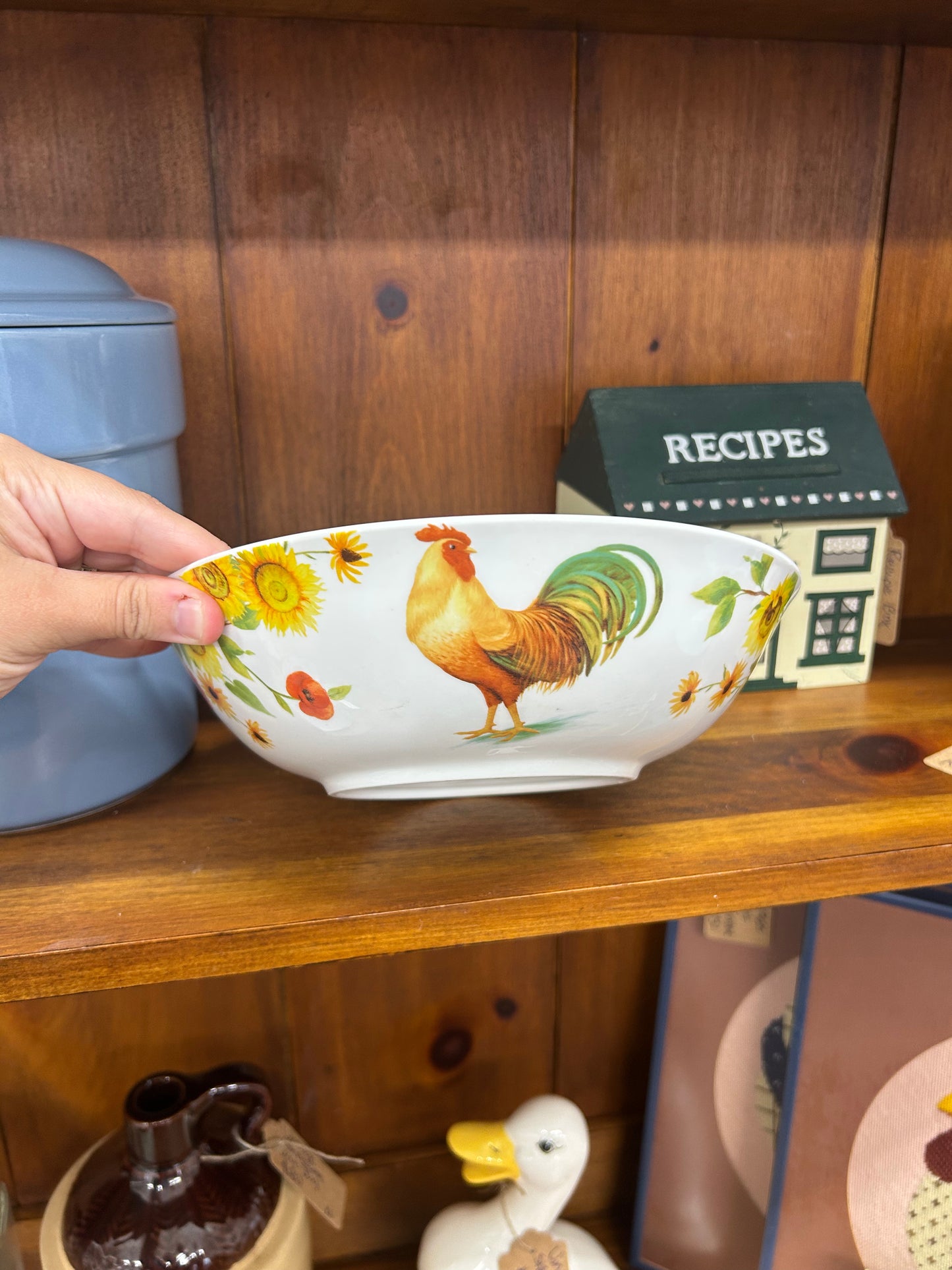 Pfaltzgraff "Rooster Meadow" Serving Bowl