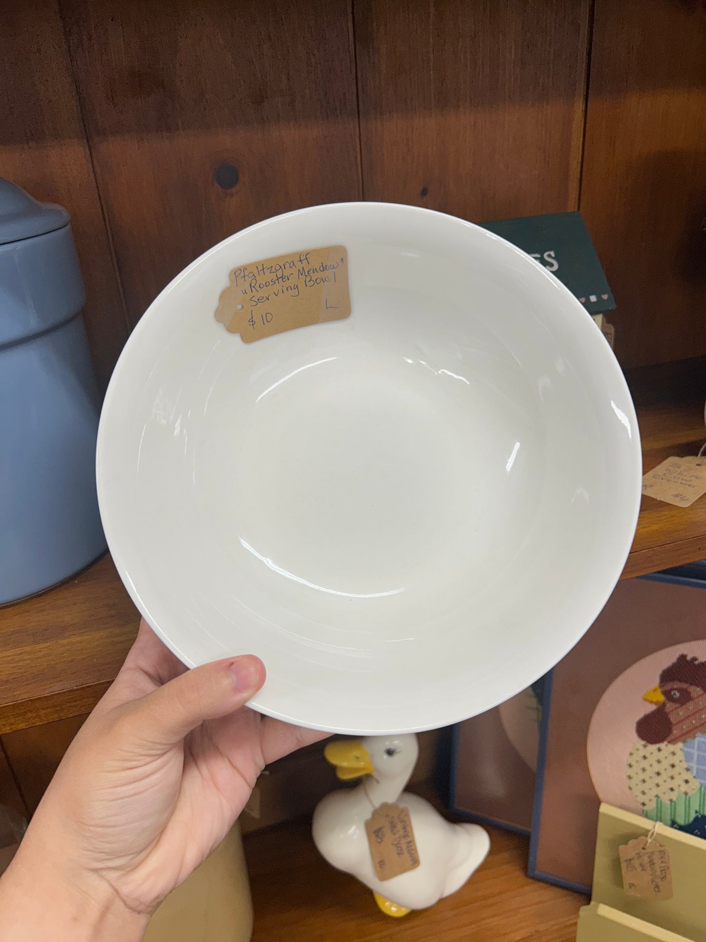 Pfaltzgraff "Rooster Meadow" Serving Bowl