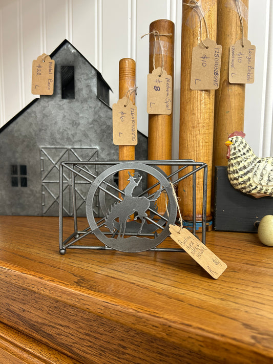 Bucking Horse Napkin Holder