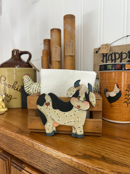 Cow Napkin Holder