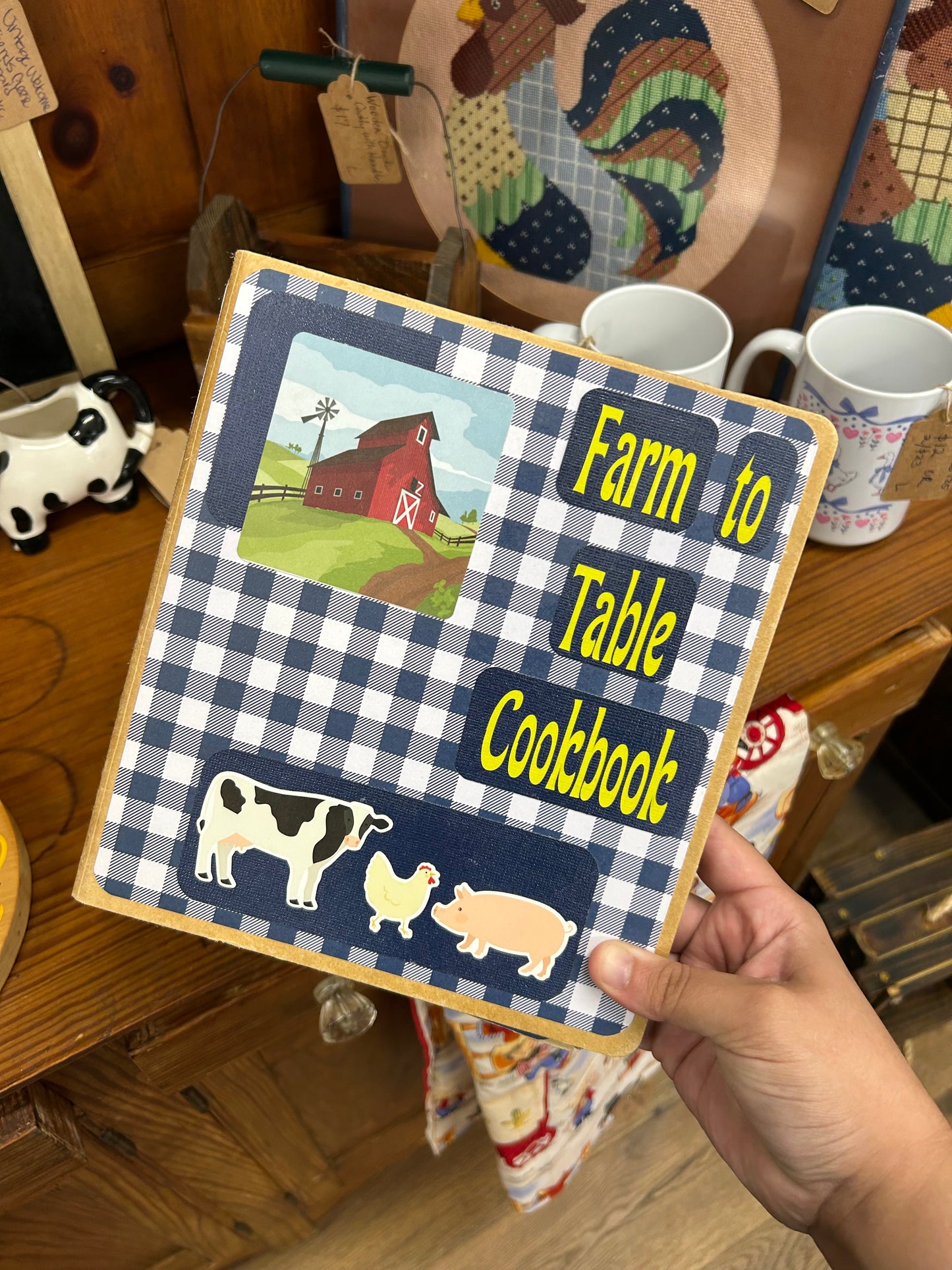 Farm To Table Cookbook - Few Pages Shown