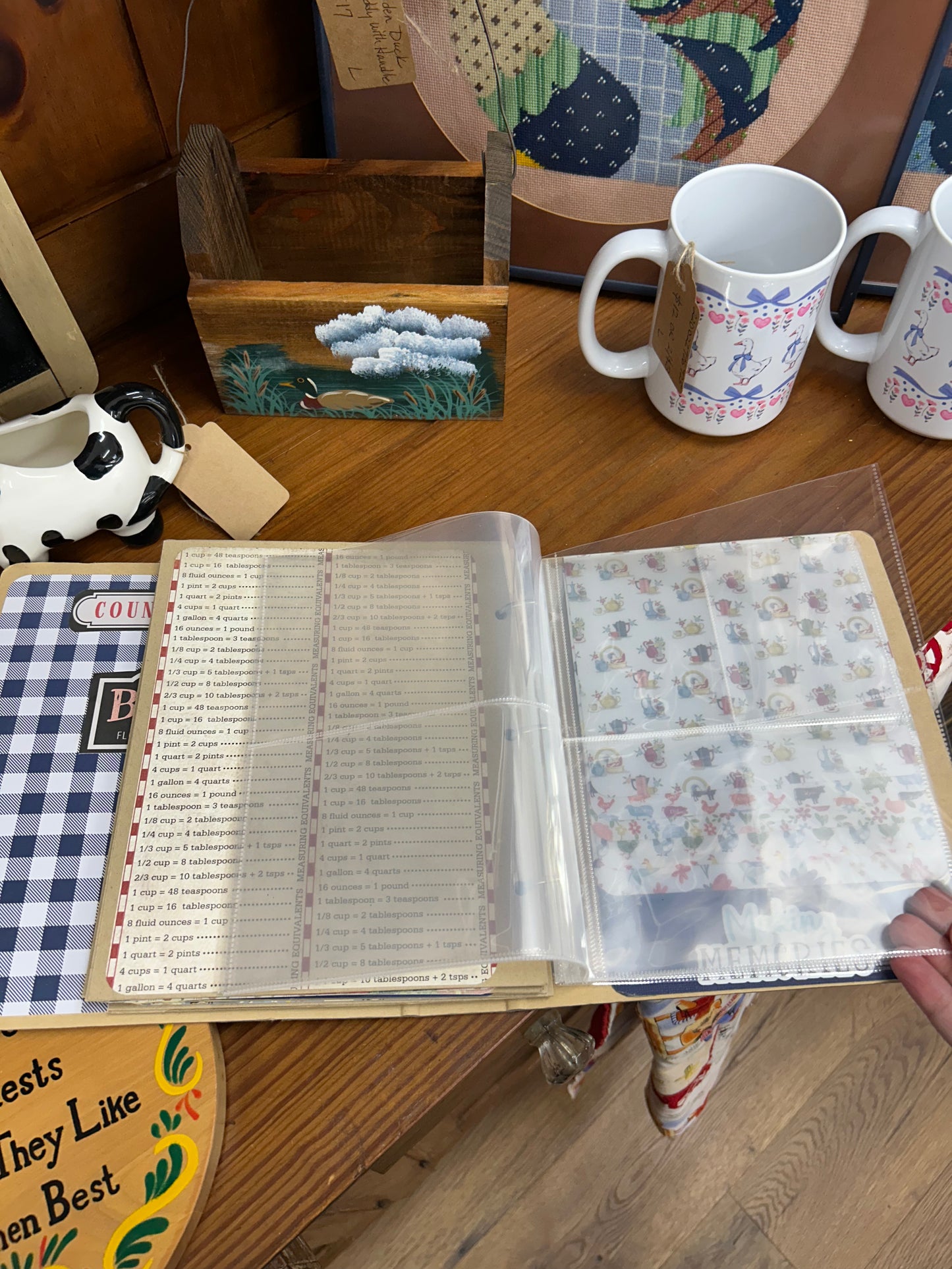 Farm To Table Cookbook - Few Pages Shown