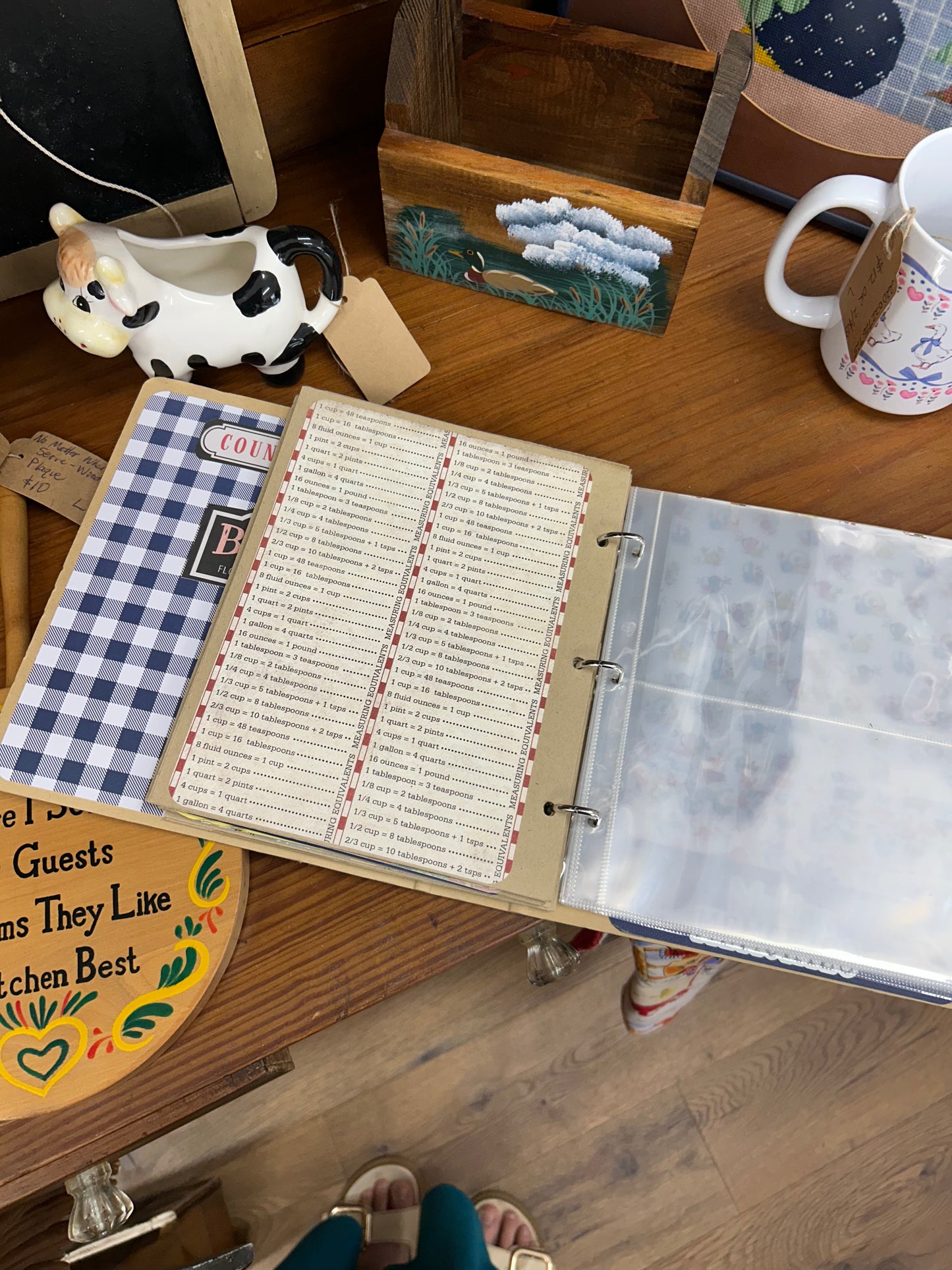 Farm To Table Cookbook - Few Pages Shown