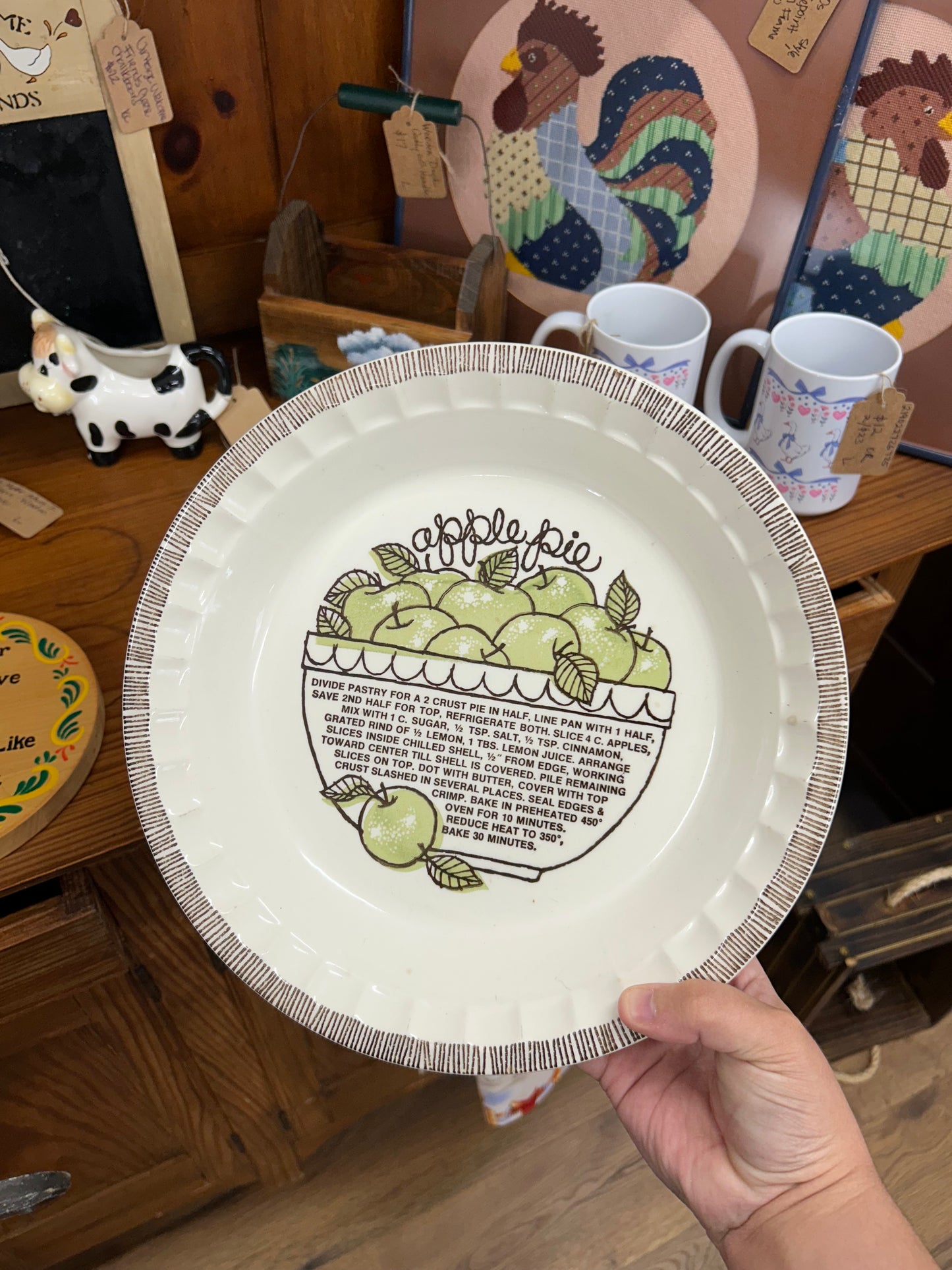 1983 Apple Pie Pan