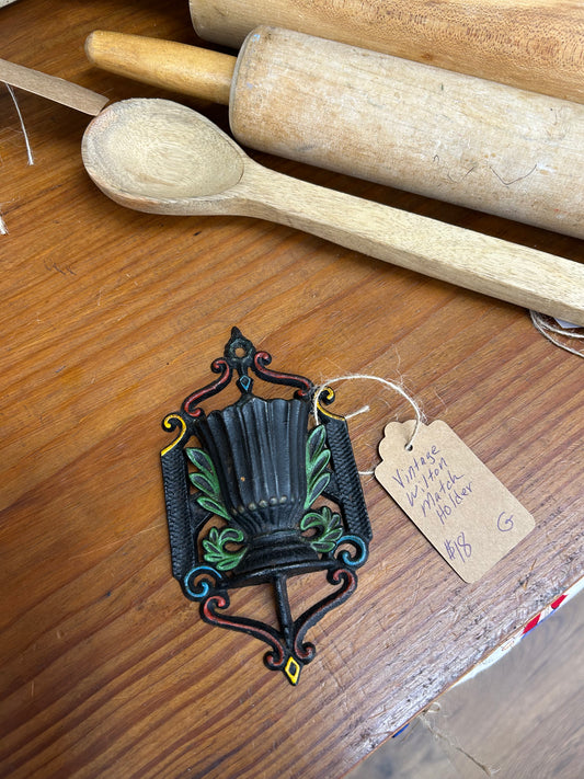 Vintage Wilton Match Holder