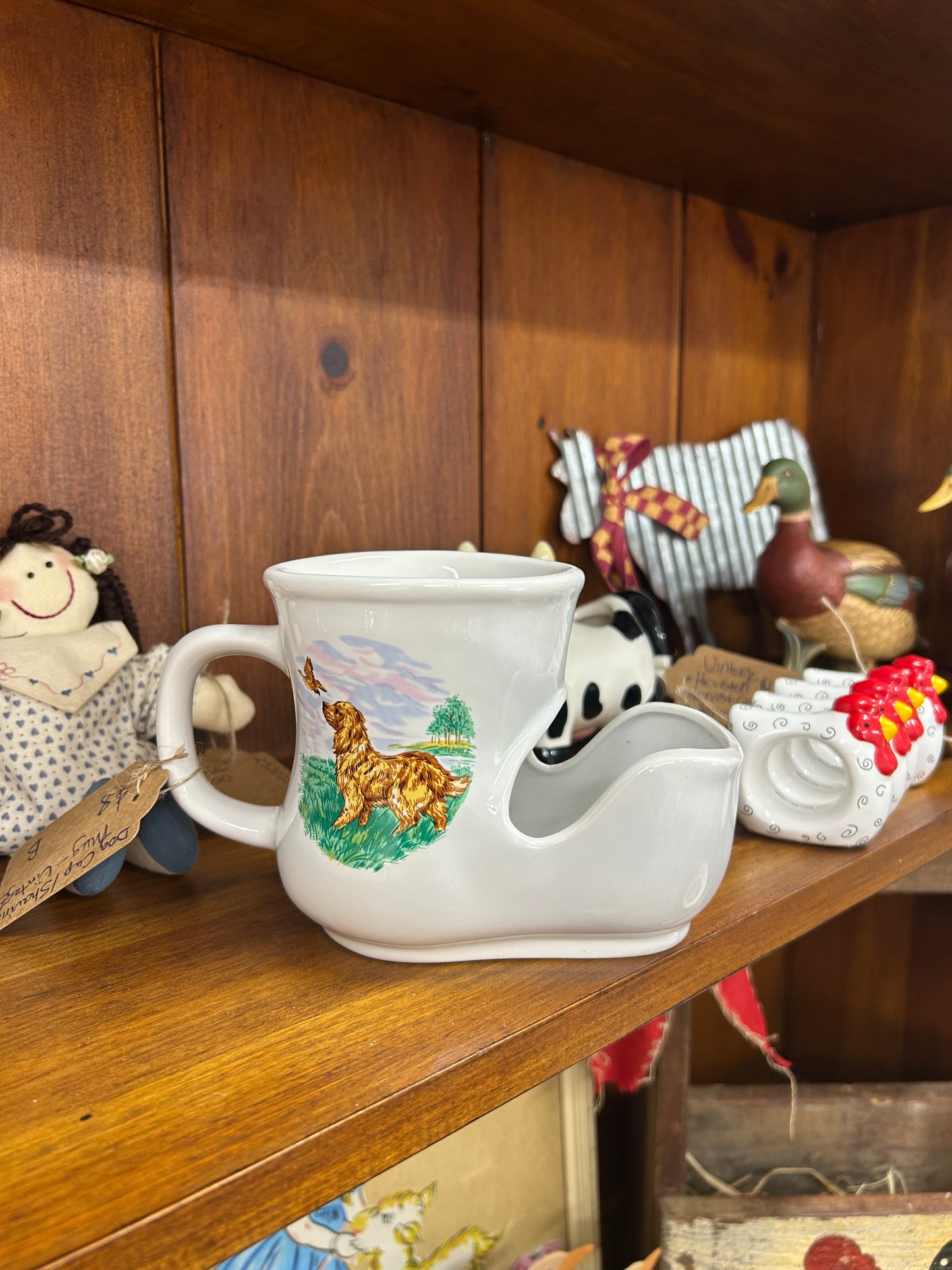 Vintage Dog Cup/Shaving Mug