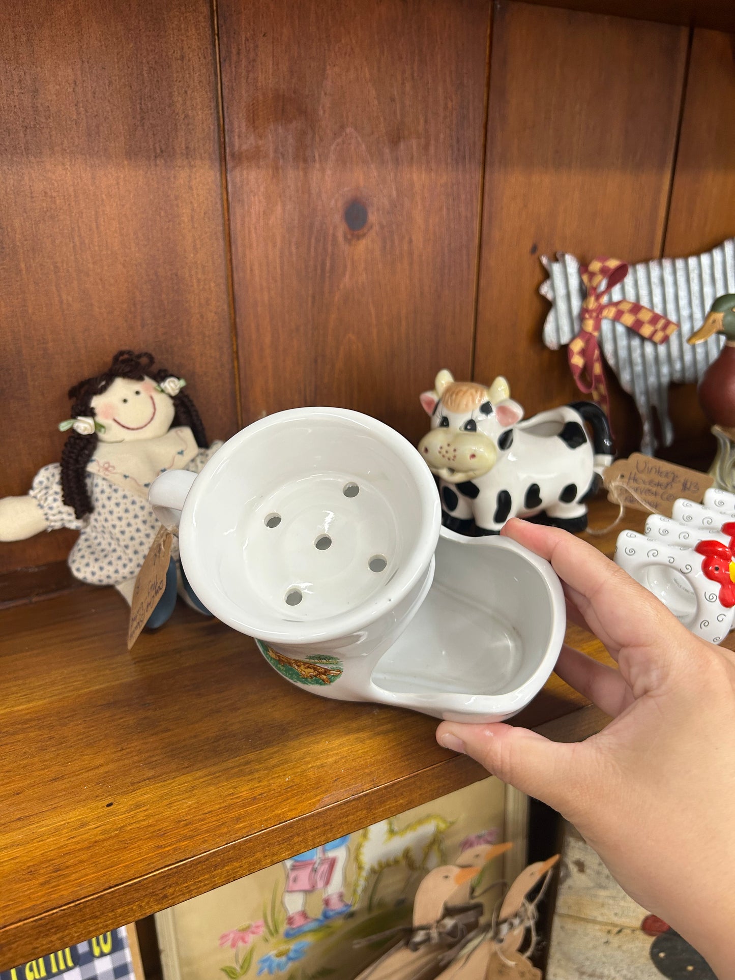 Vintage Dog Cup/Shaving Mug