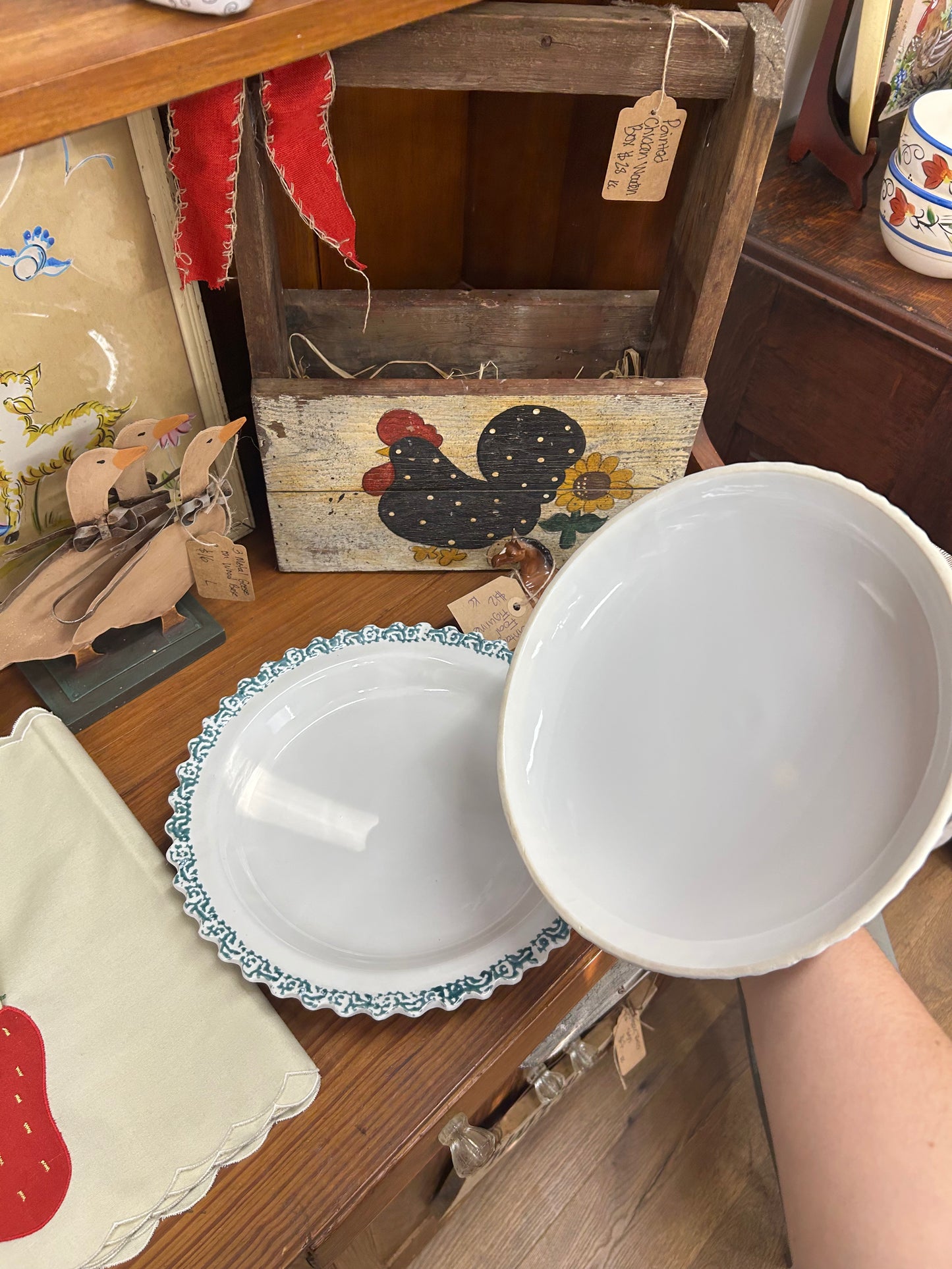 Vintage Heart Pie Cover