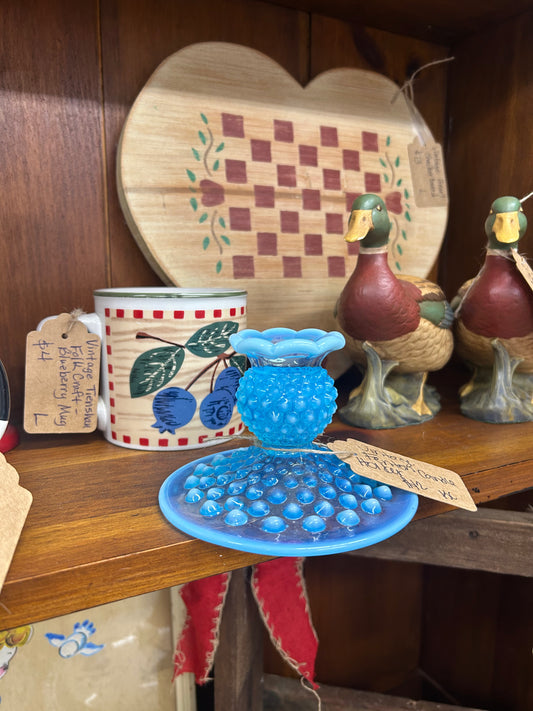 Vintage Fenton Candle Holder